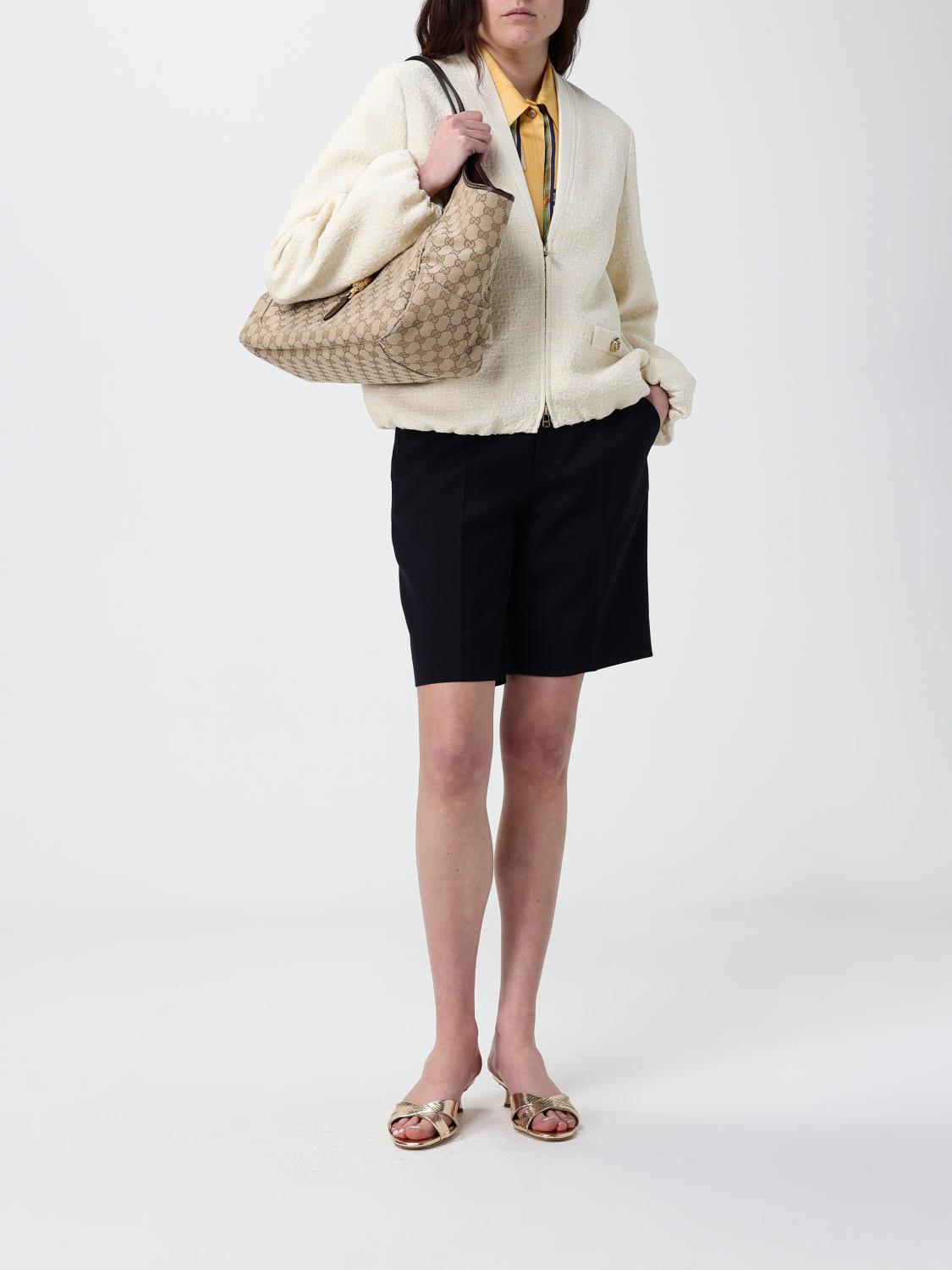 Gucci Jacket Woman Beige GUCCI