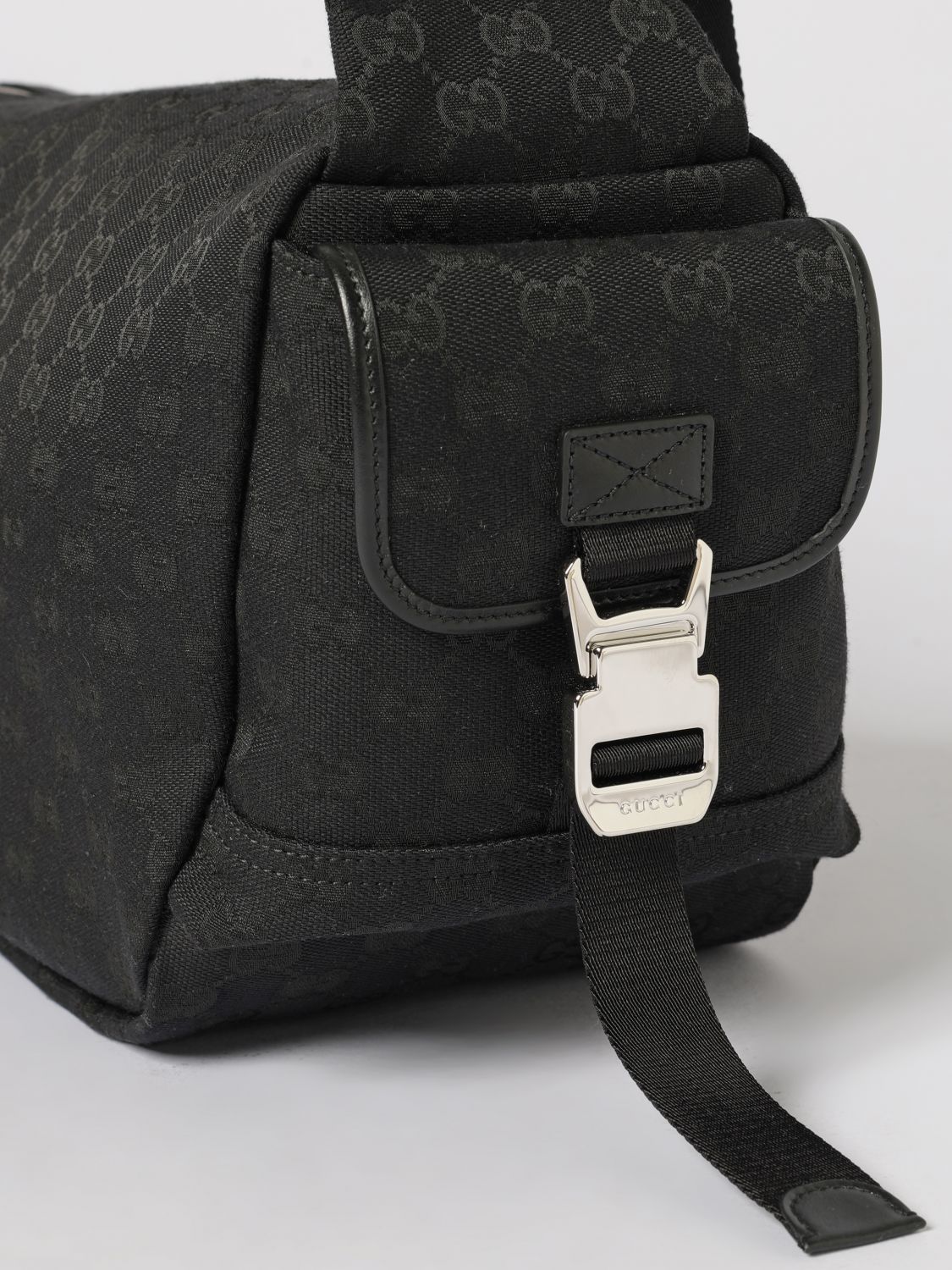 Gucci Shoulder Bag Men Black GUCCI