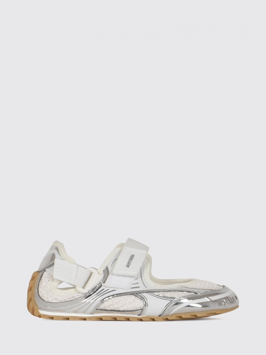 Bottega Veneta Sneakers Woman Silver BOTTEGA VENETA