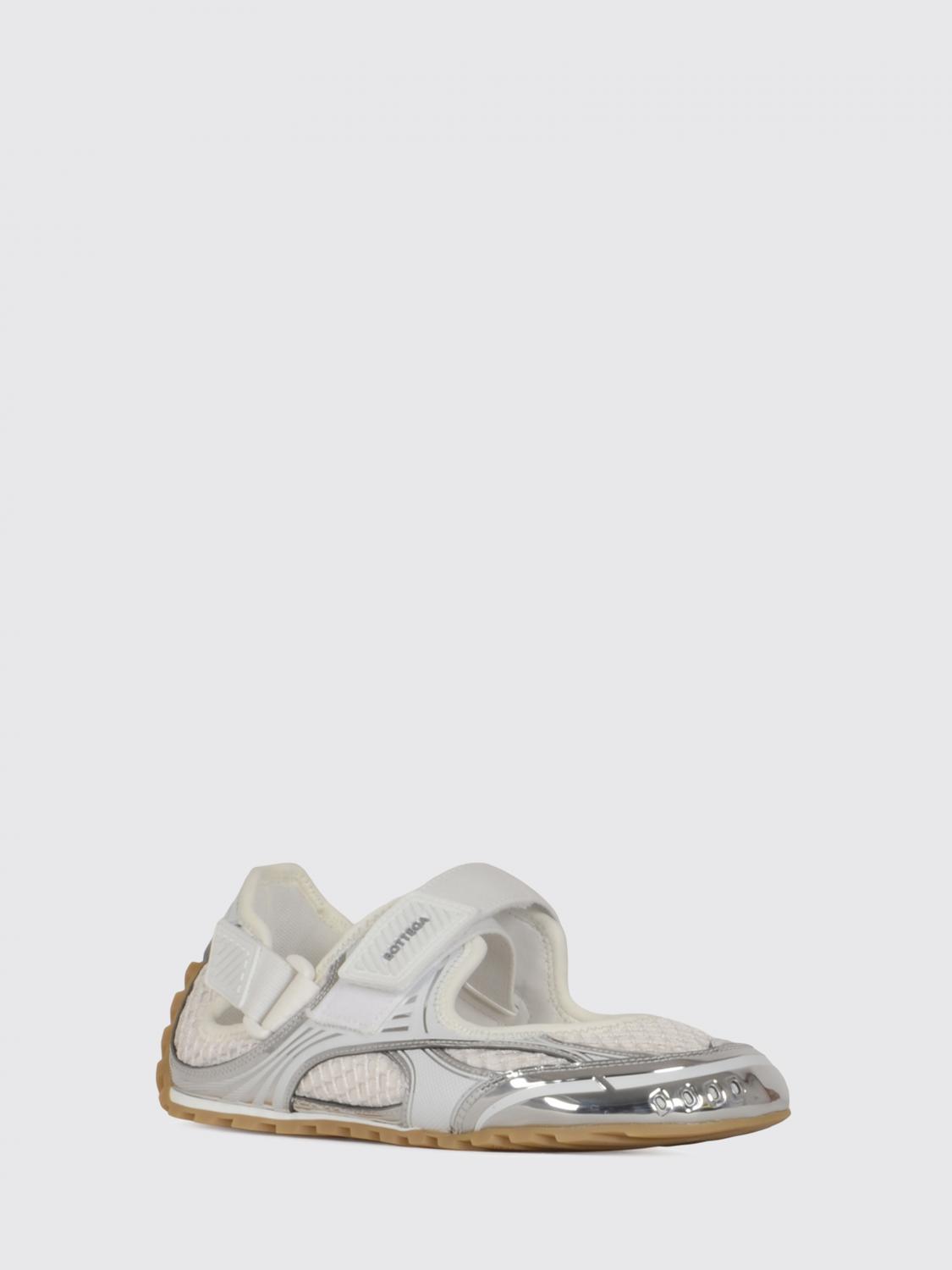 Bottega Veneta Sneakers Woman Silver BOTTEGA VENETA