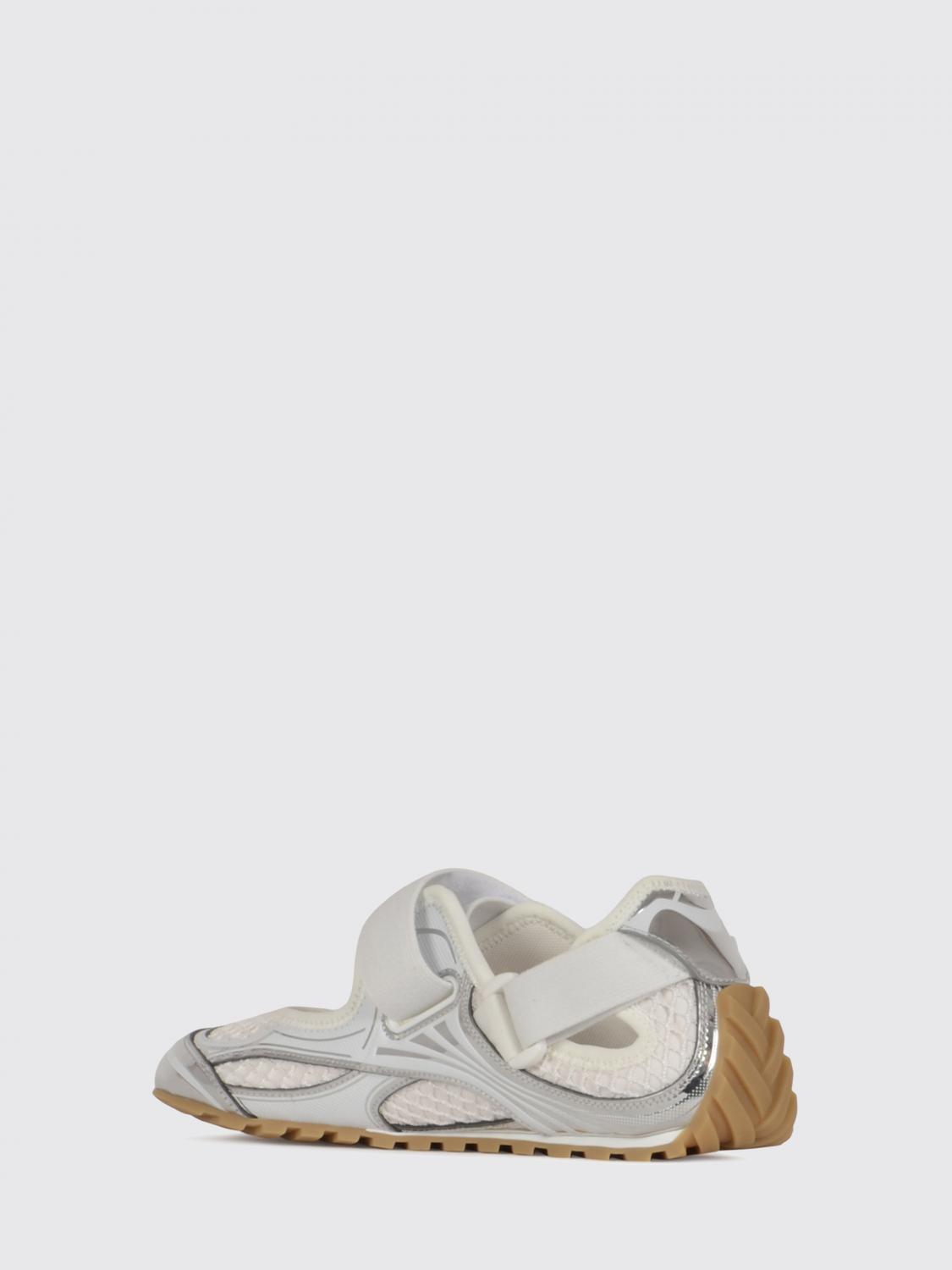 Bottega Veneta Sneakers Woman Silver BOTTEGA VENETA