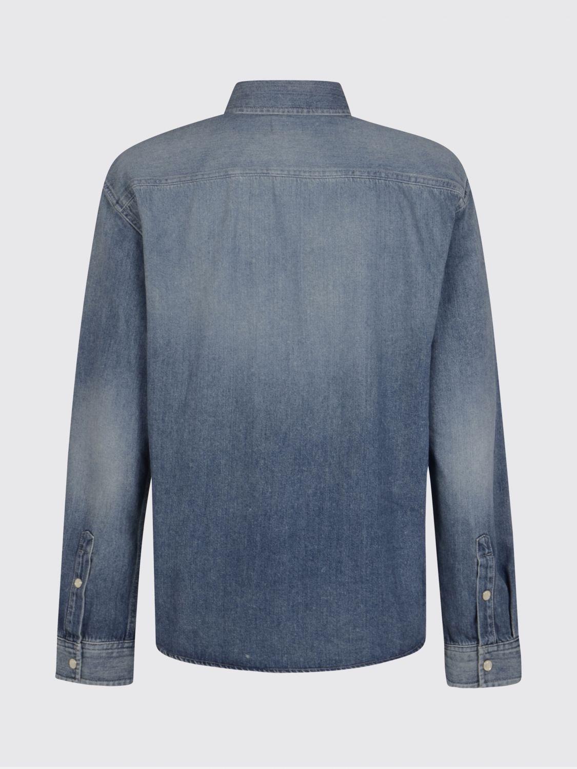 Saint Laurent Shirt Men Blue SAINT LAURENT