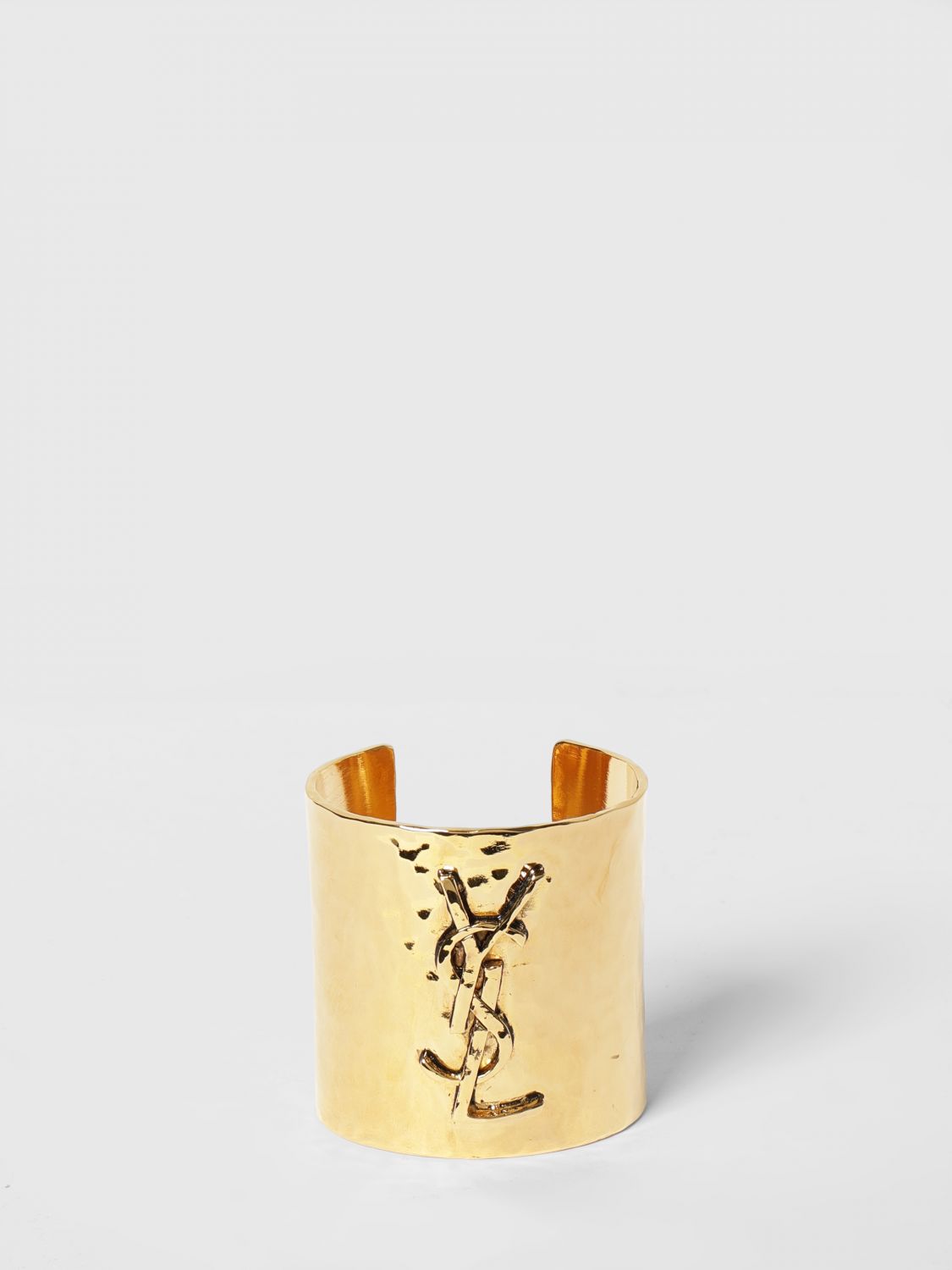 Saint Laurent Cassandre Brass Bracelet SAINT LAURENT