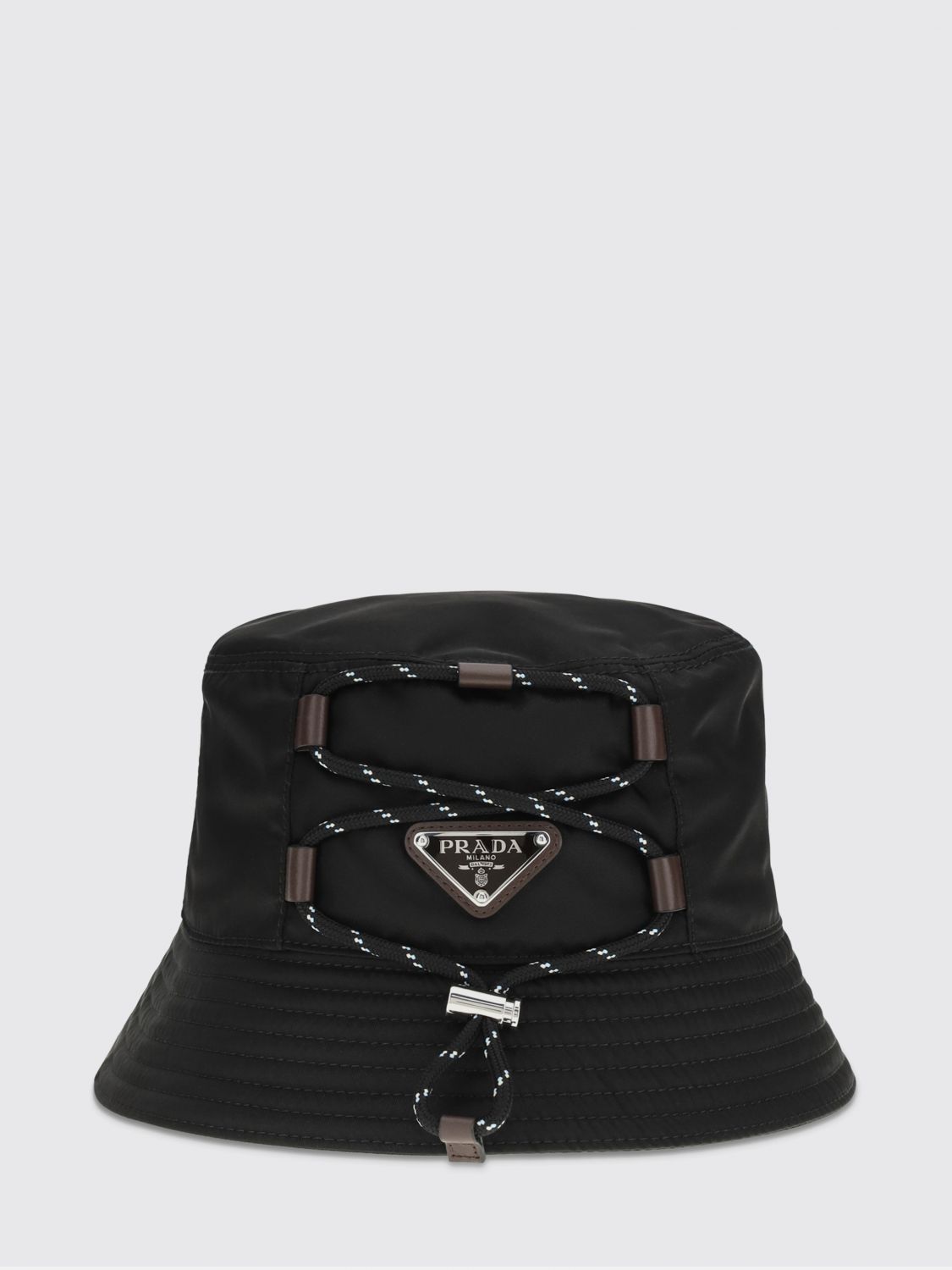 Prada Hat Men Black PRADA