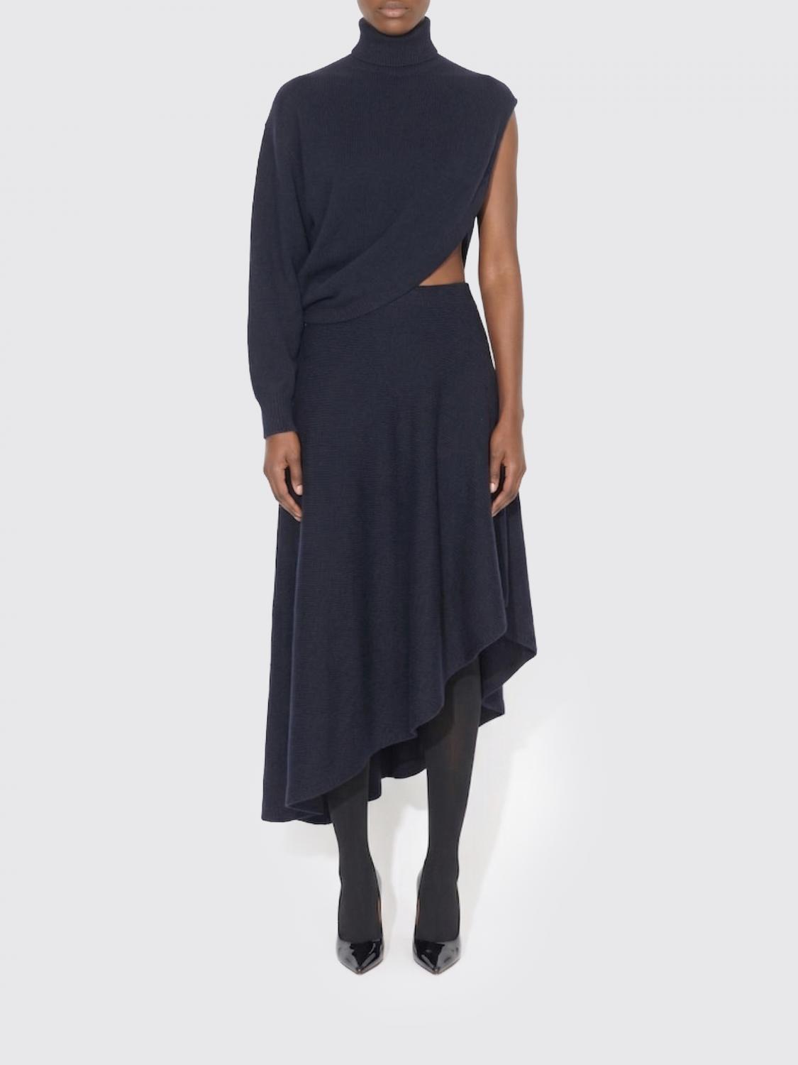 AlaiA Women Asymmetric Virgin Wool Dress Alaia ALAIA