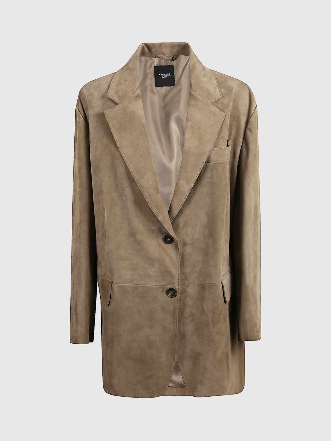 Weekend Max Mara Jacket Woman Brown WEEKEND MAX MARA