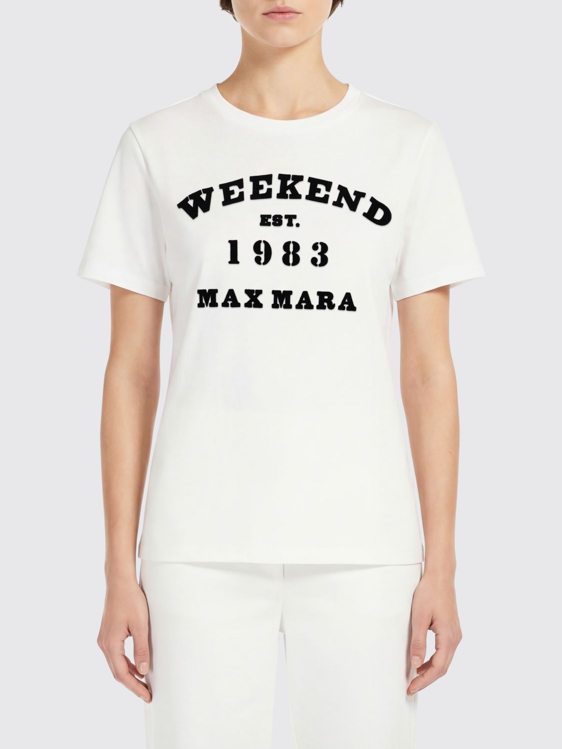 Weekend Max Mara T-Shirt Woman White WEEKEND MAX MARA