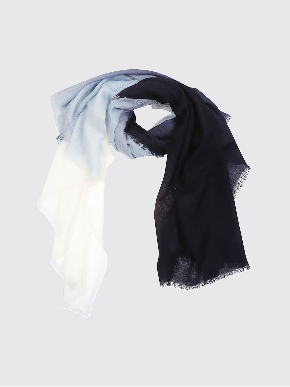 Weekend Max Mara Scarf Woman Blue WEEKEND MAX MARA