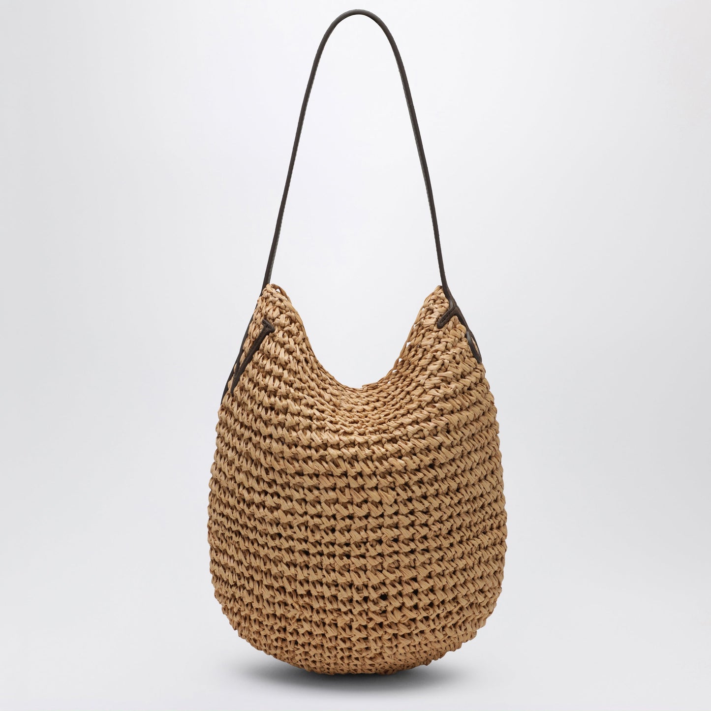 Jw Anderson Small Bulb Bag In Natural Raffia Women J.W. ANDERSON