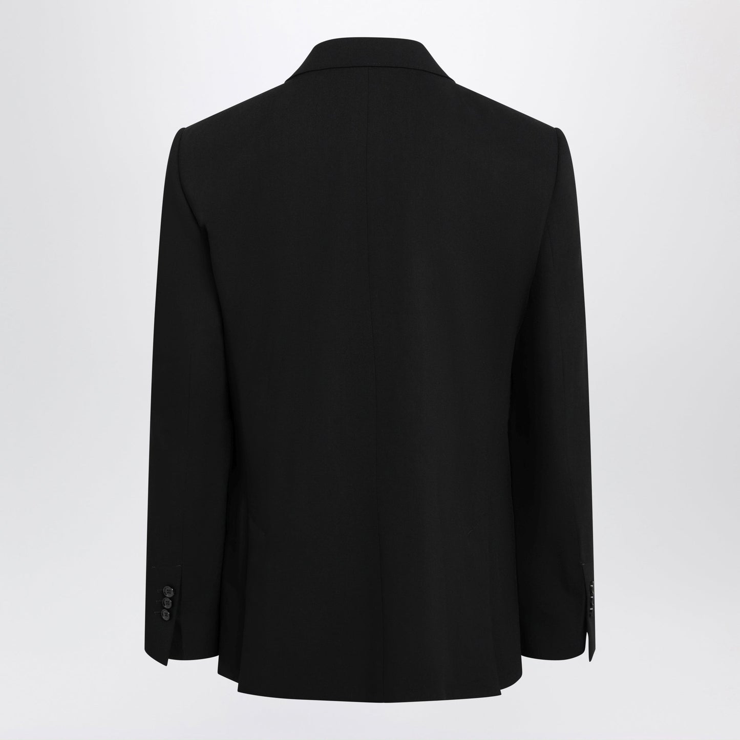 Ami Paris Black Straight Wool Blazer Men AMI PARIS