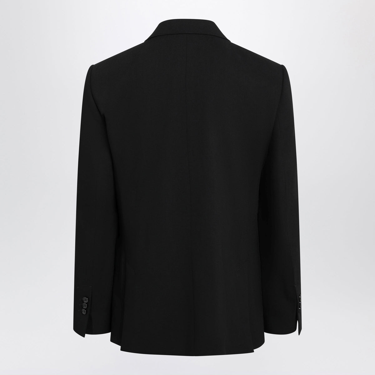 Ami Paris Black Straight Wool Blazer Men AMI PARIS