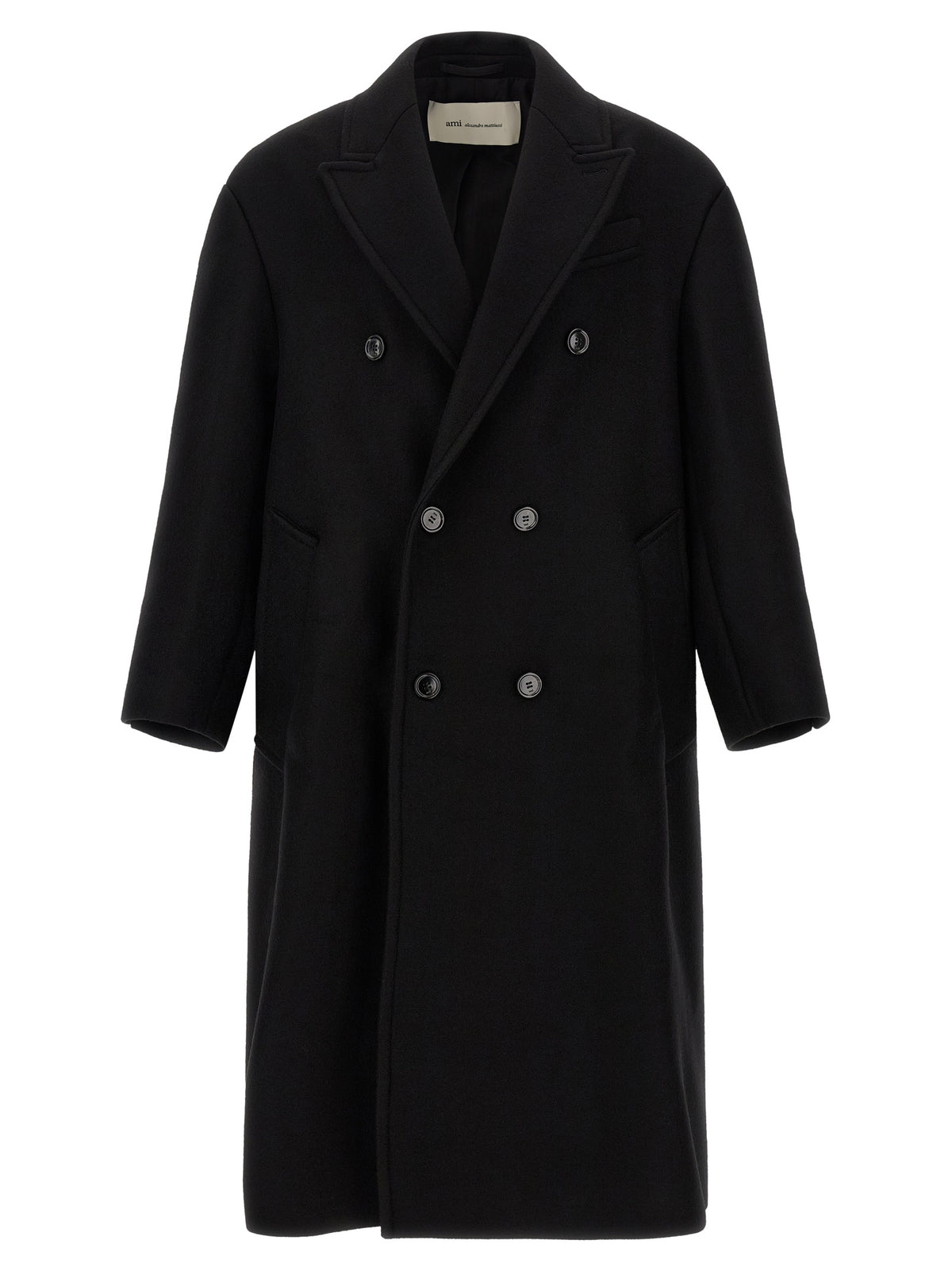 Ami Paris Men Gabardine Coat AMI PARIS