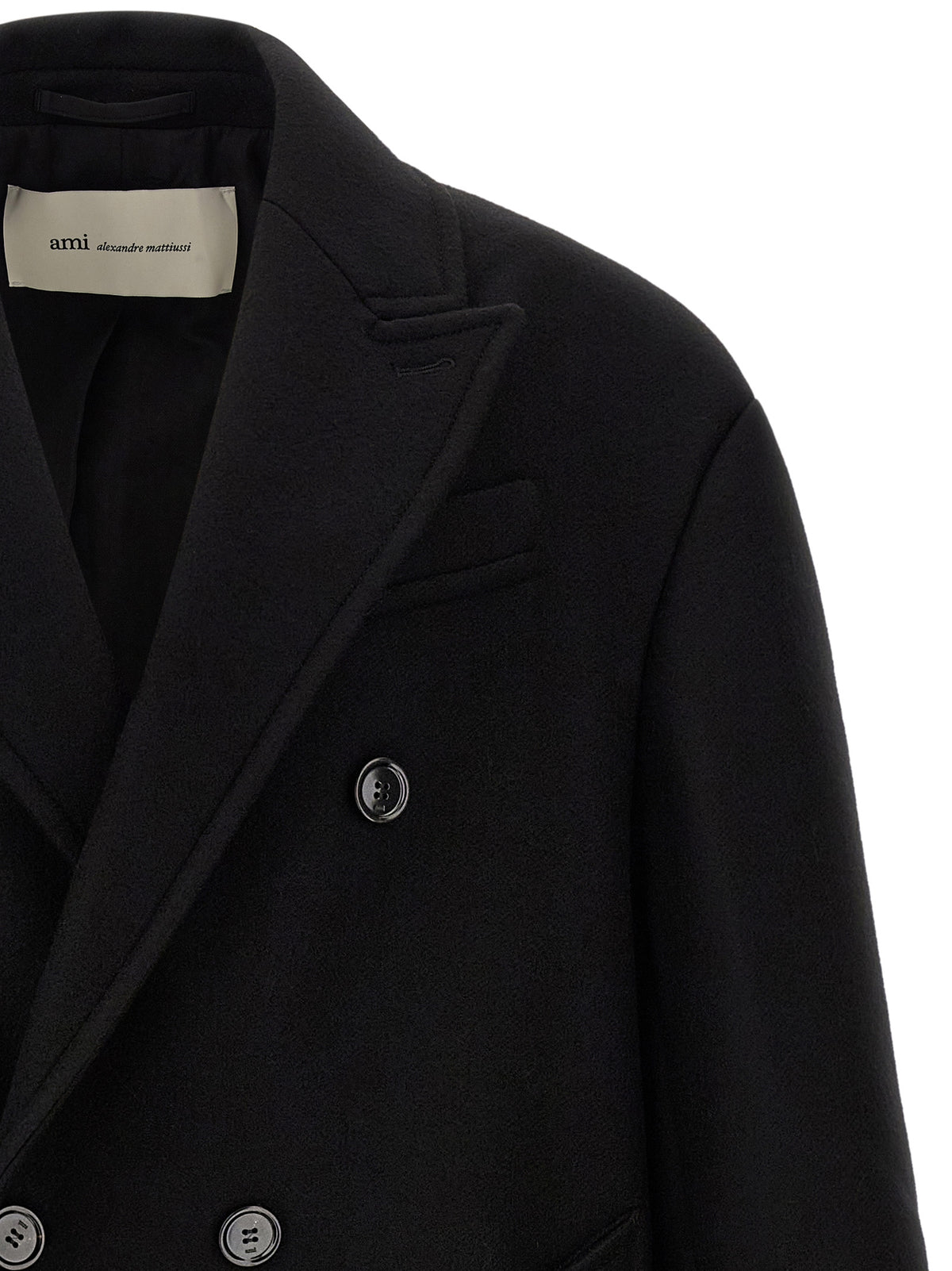 Ami Paris Men Gabardine Coat AMI PARIS
