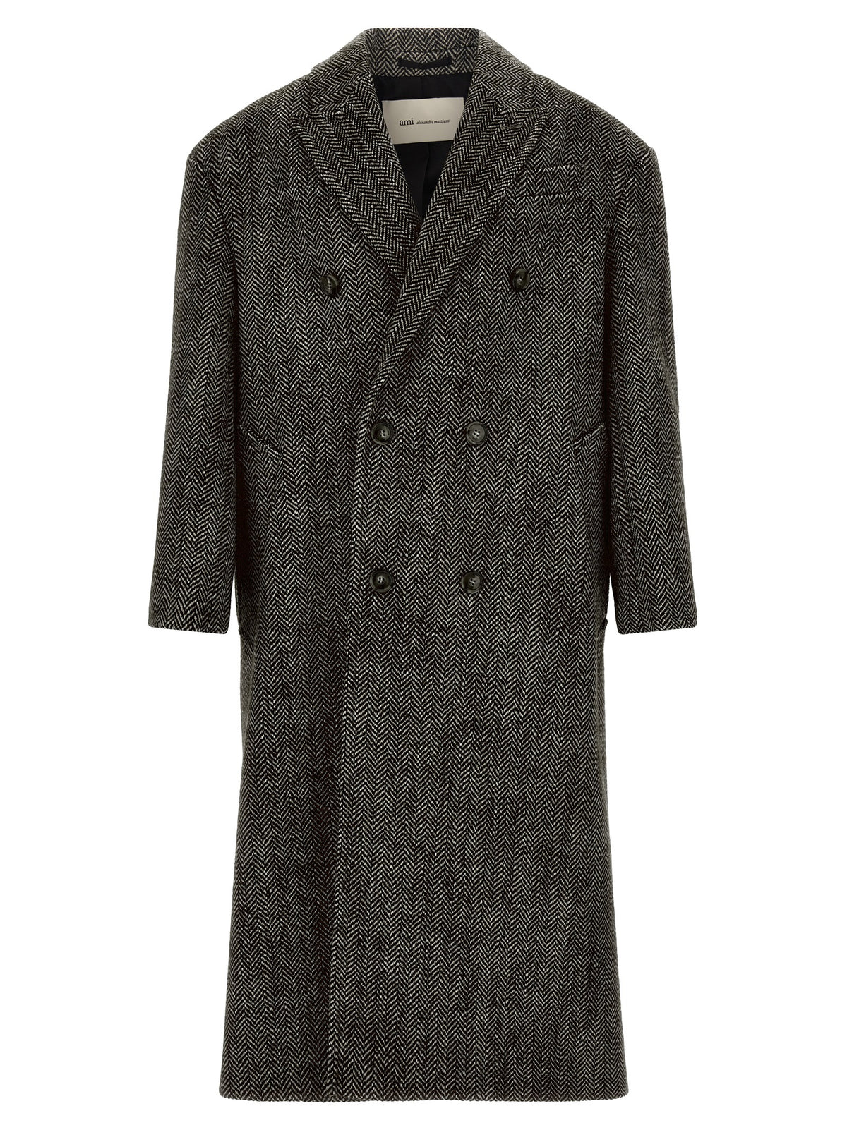 Ami Paris Men Double-Breasted Coat AMI PARIS