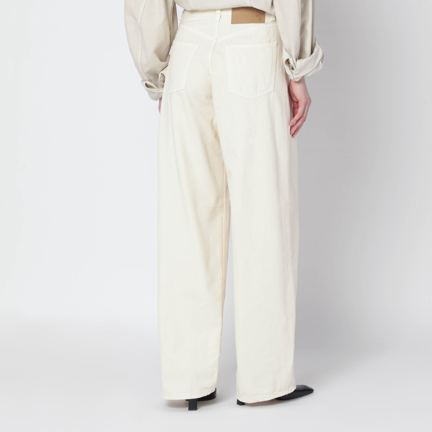 Haikure Butter-Coloured Bethany Jeans Women HAIKURE