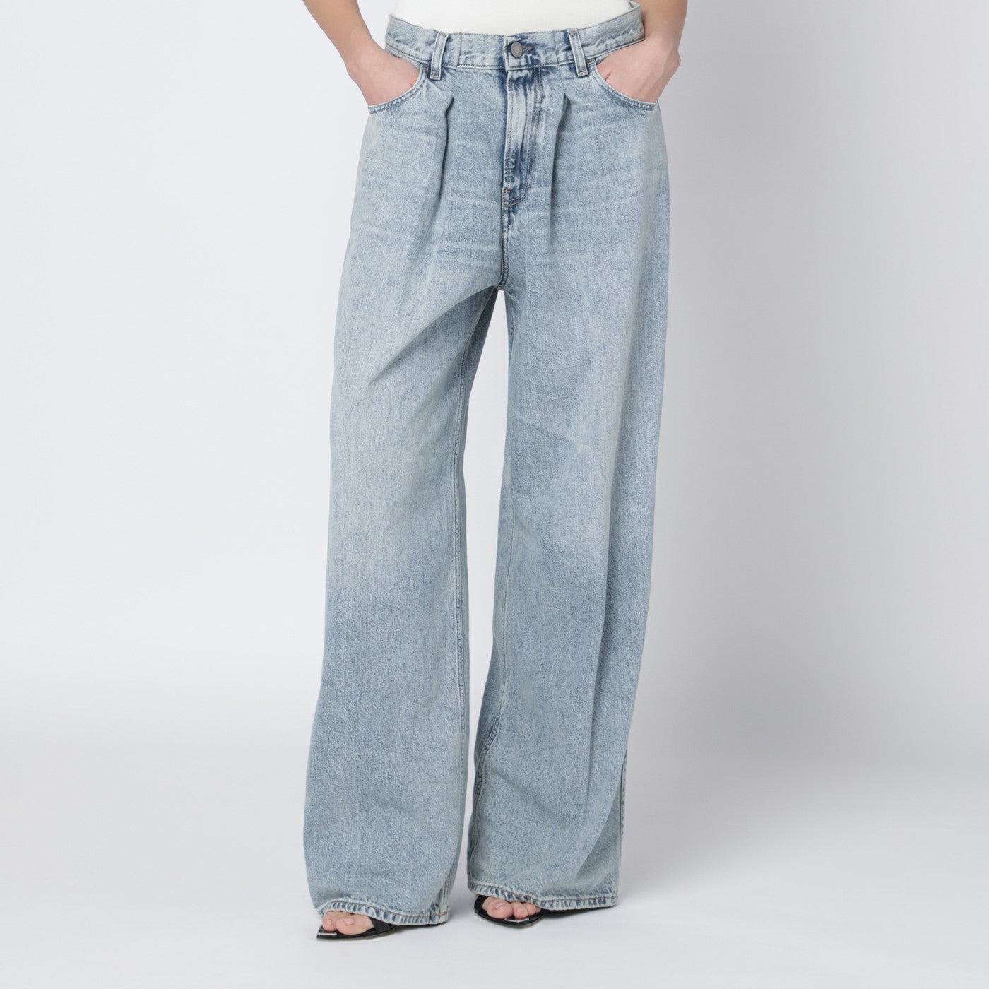 Haikure Candy Wide-Leg Jeans Women HAIKURE
