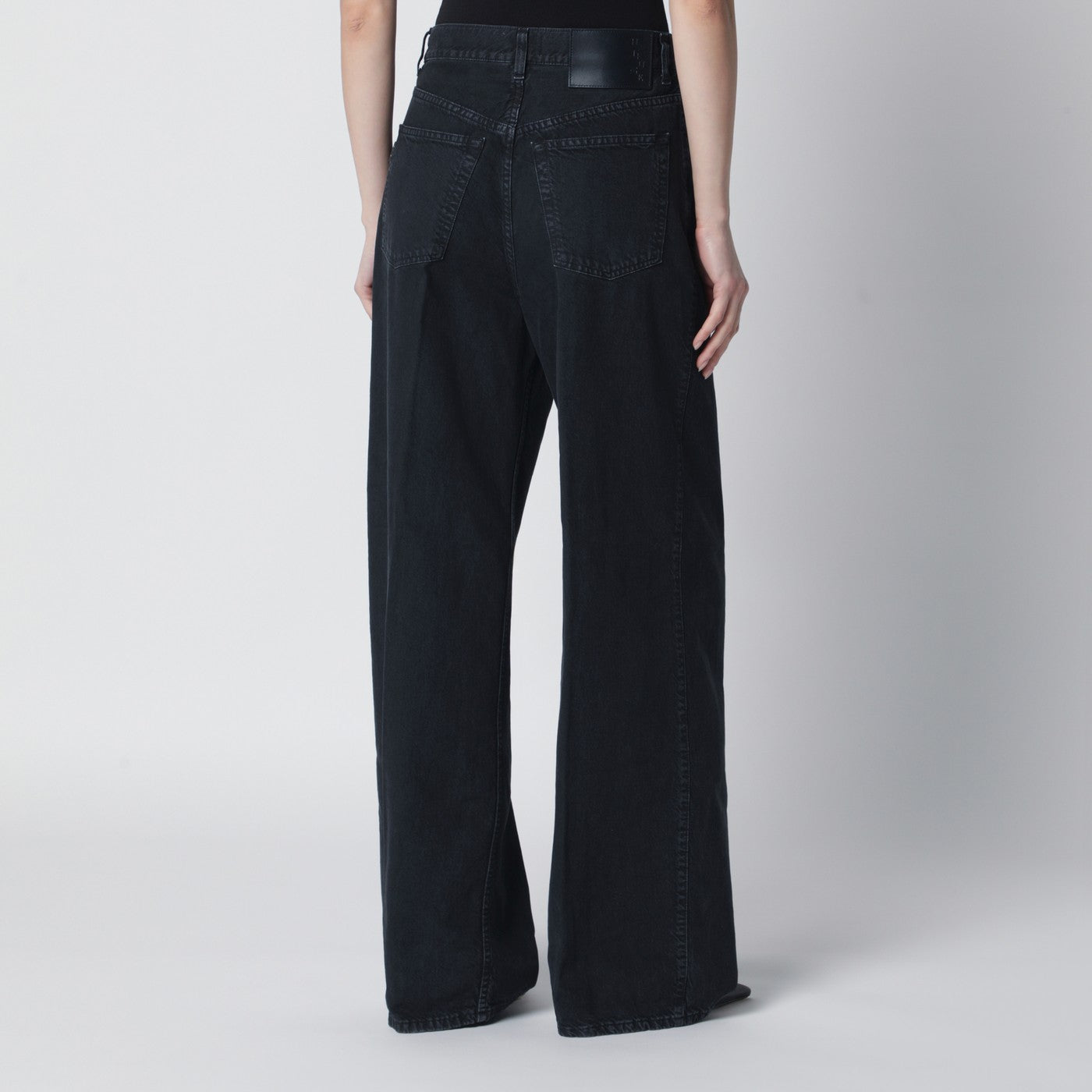 Haikure Carbon Candy Pleated Jeans Women HAIKURE