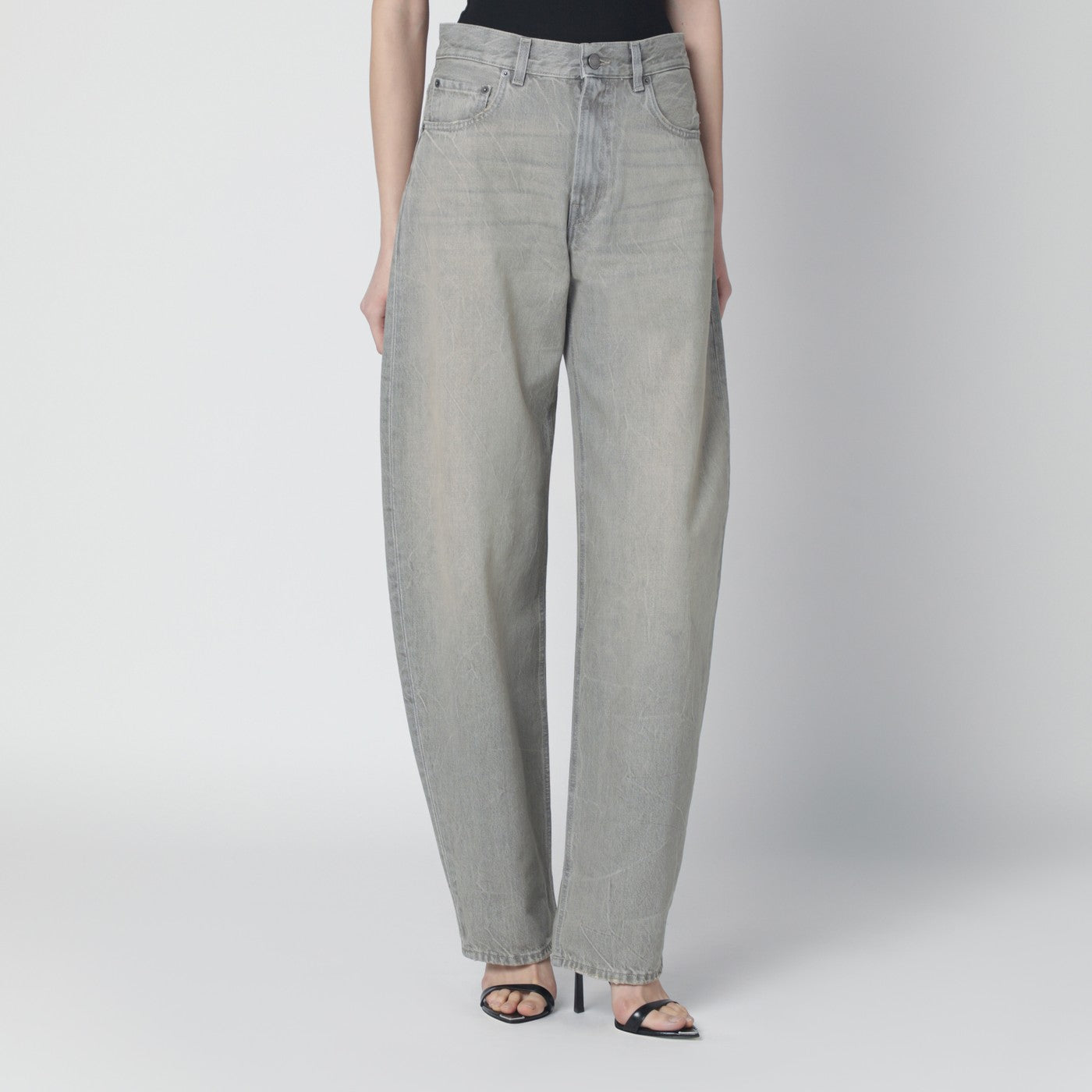 Haikure Bibi Pearl Grey Jeans Women HAIKURE