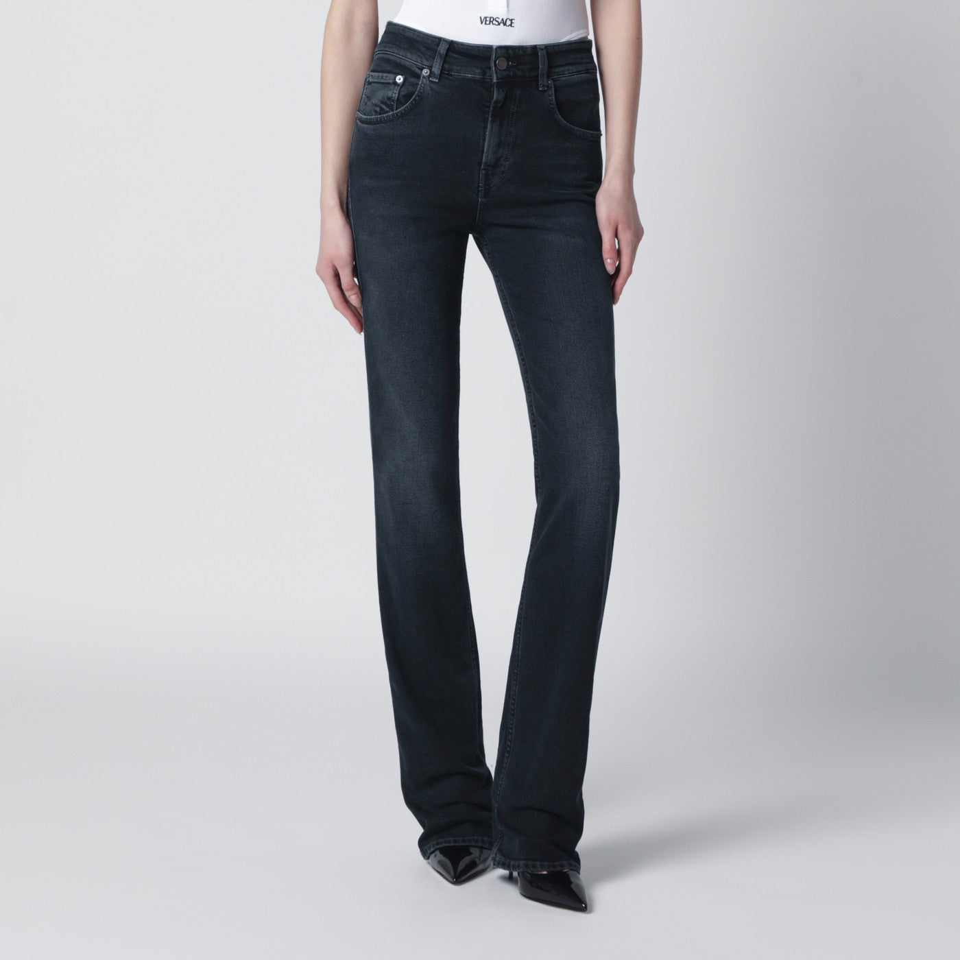 Haikure Vicky Jeans In Black Moon Women HAIKURE
