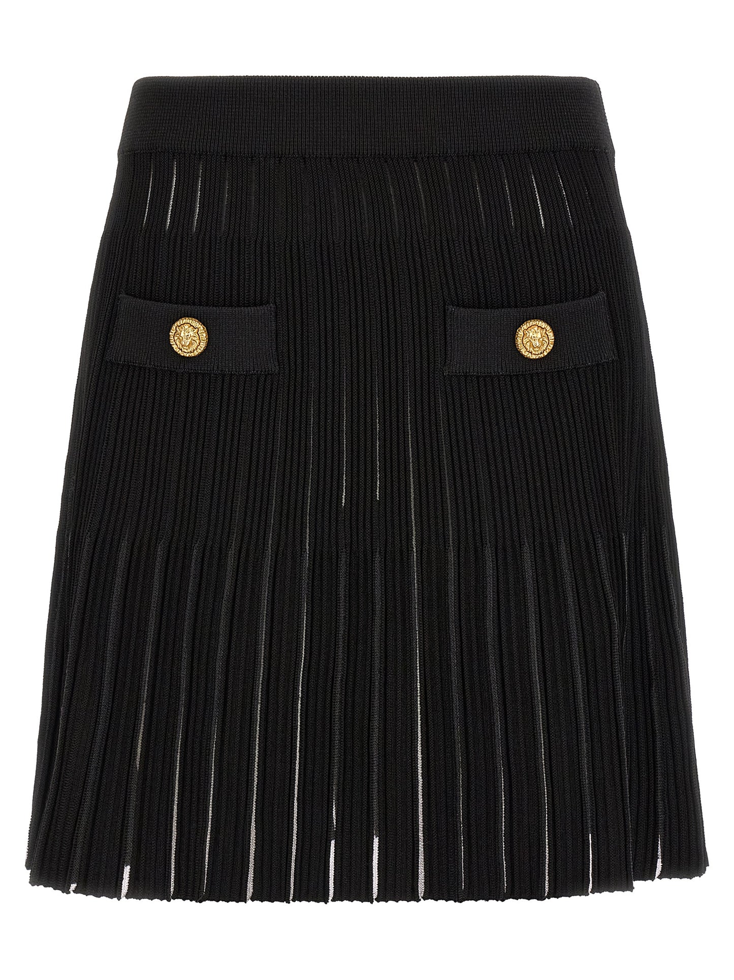 Balmain Women Pleated Skirt BALMAIN