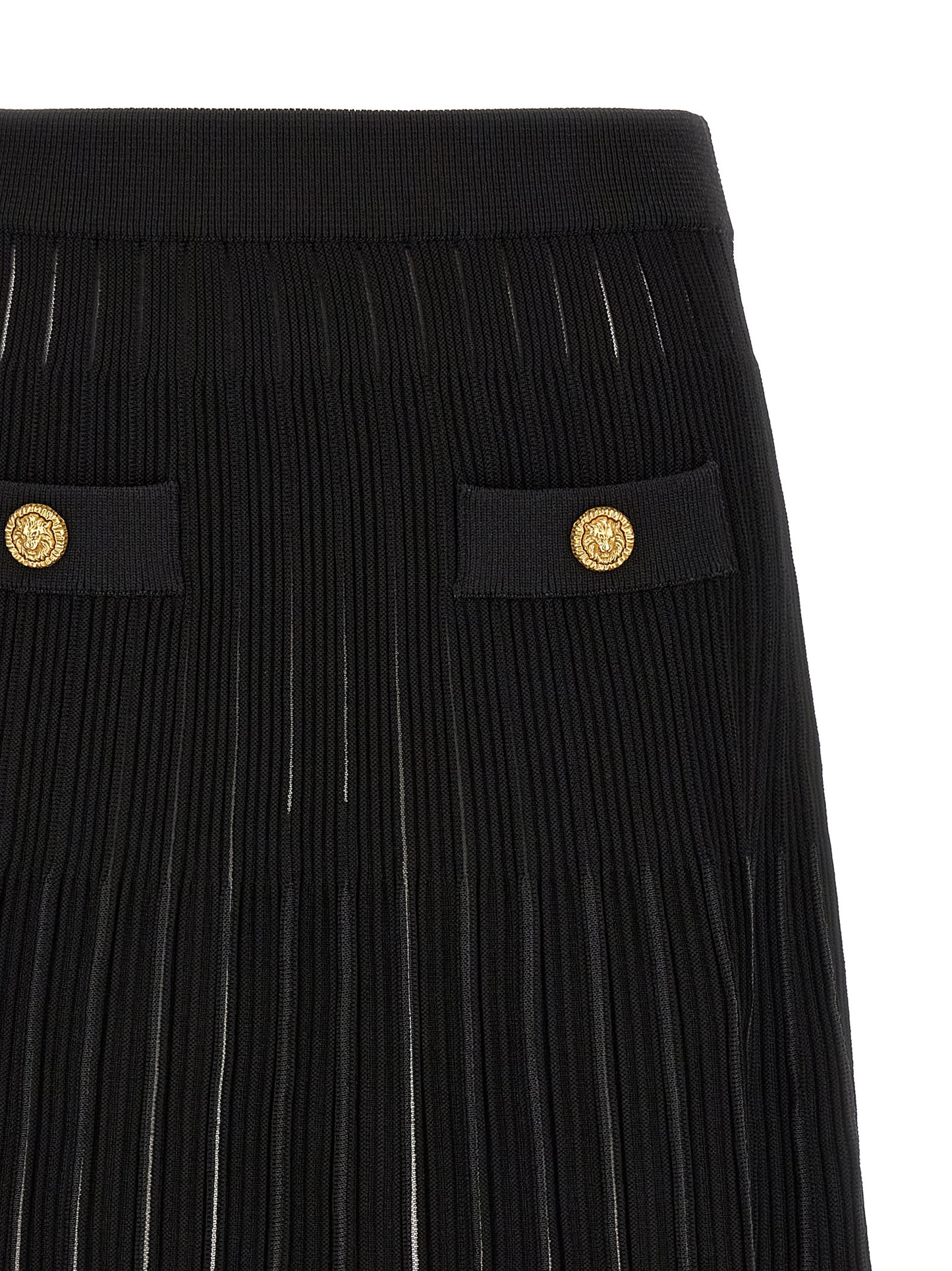 Balmain Women Pleated Skirt BALMAIN