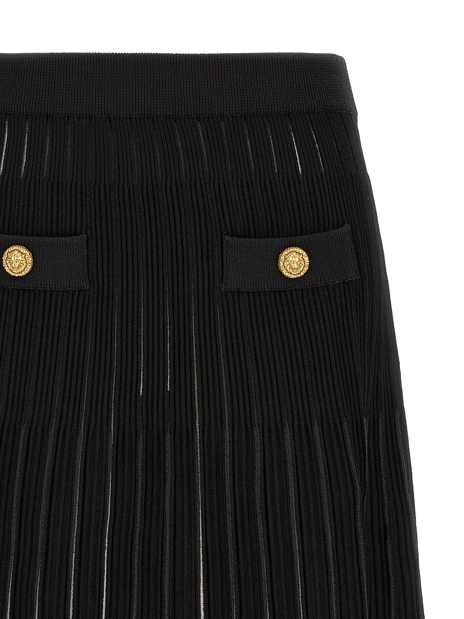 Balmain Women Pleated Skirt BALMAIN