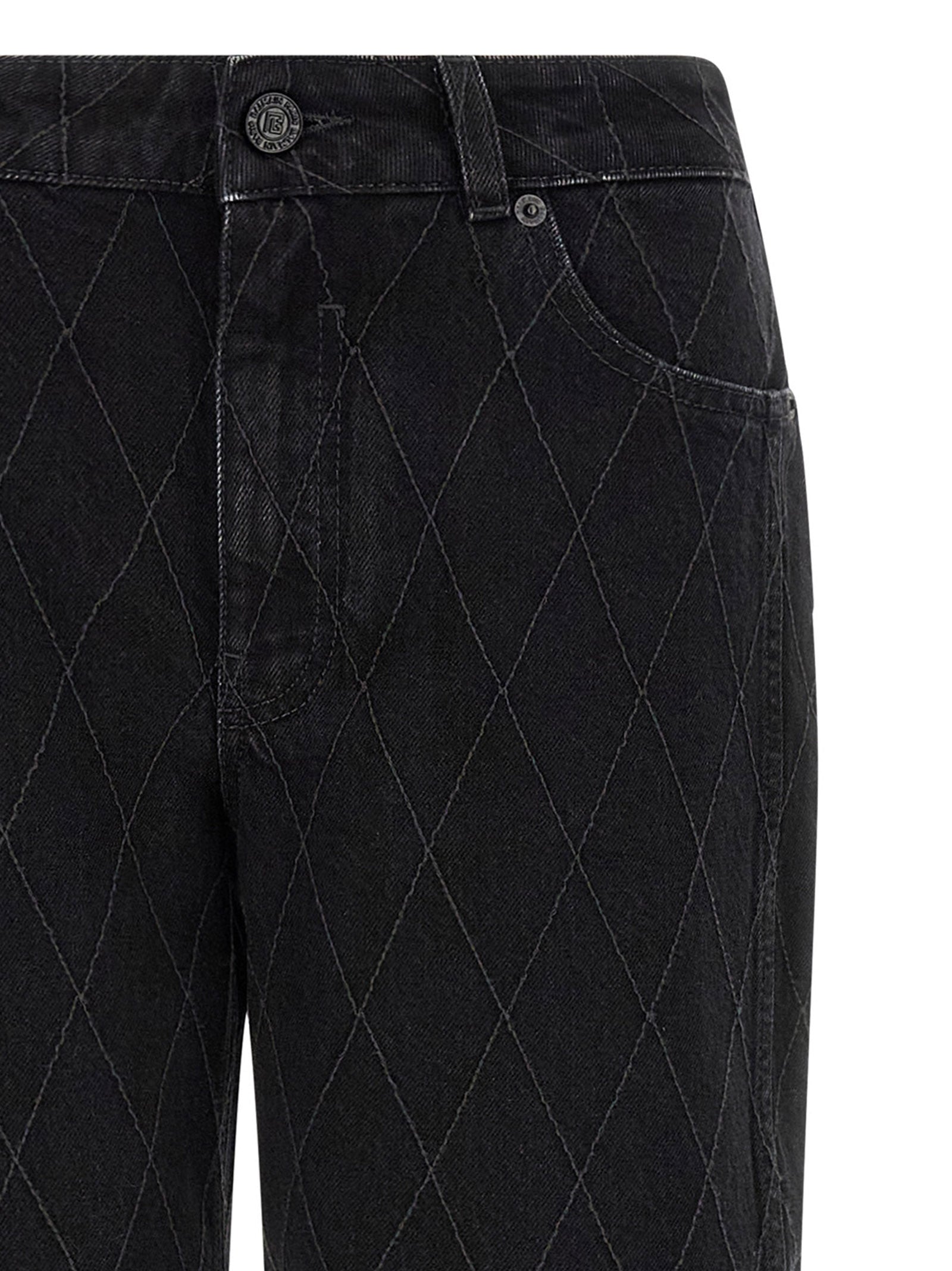 Balmain Women Diamond-Shaped Jeans BALMAIN