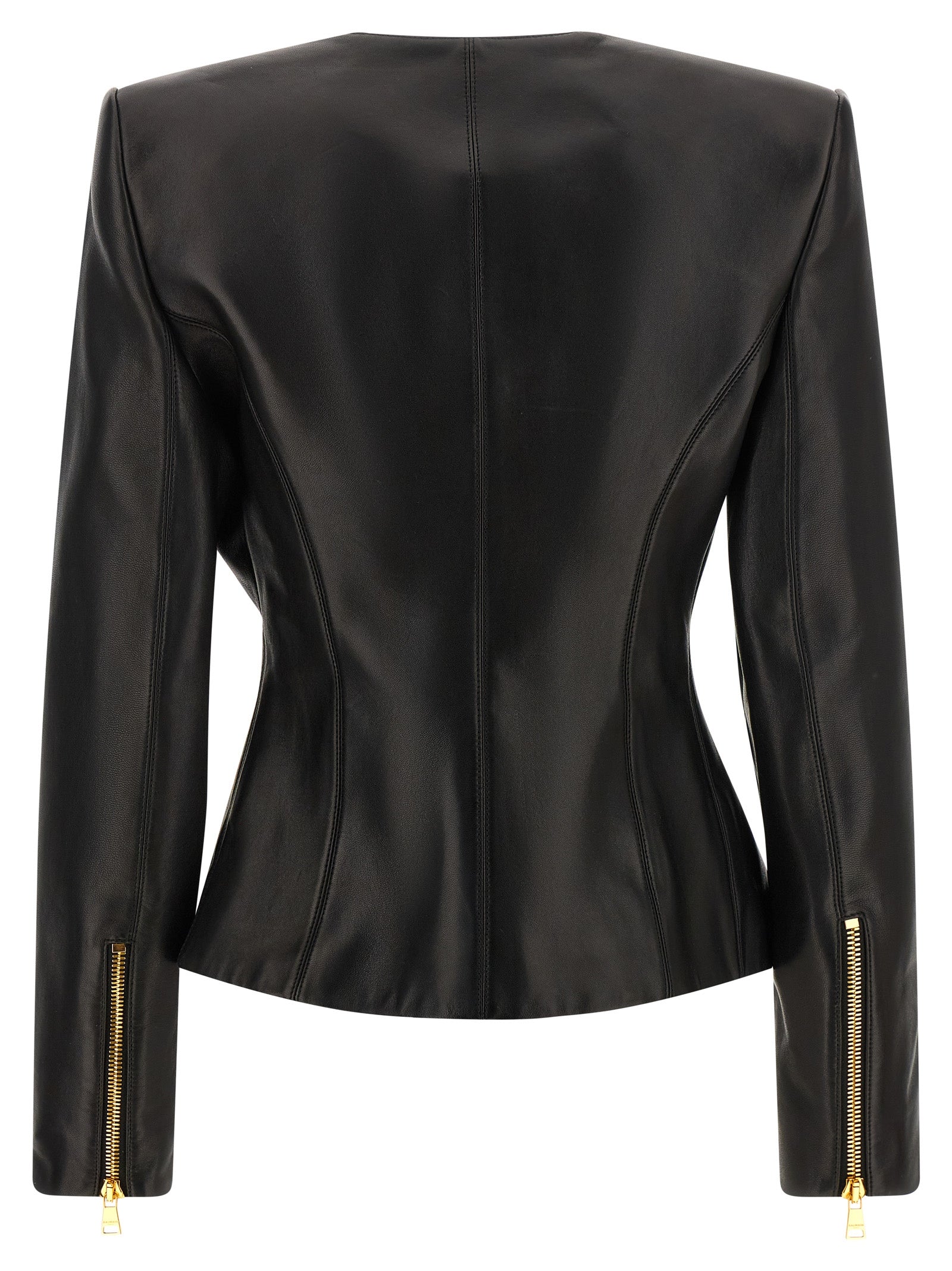 Balmain Women Leather Jacket BALMAIN