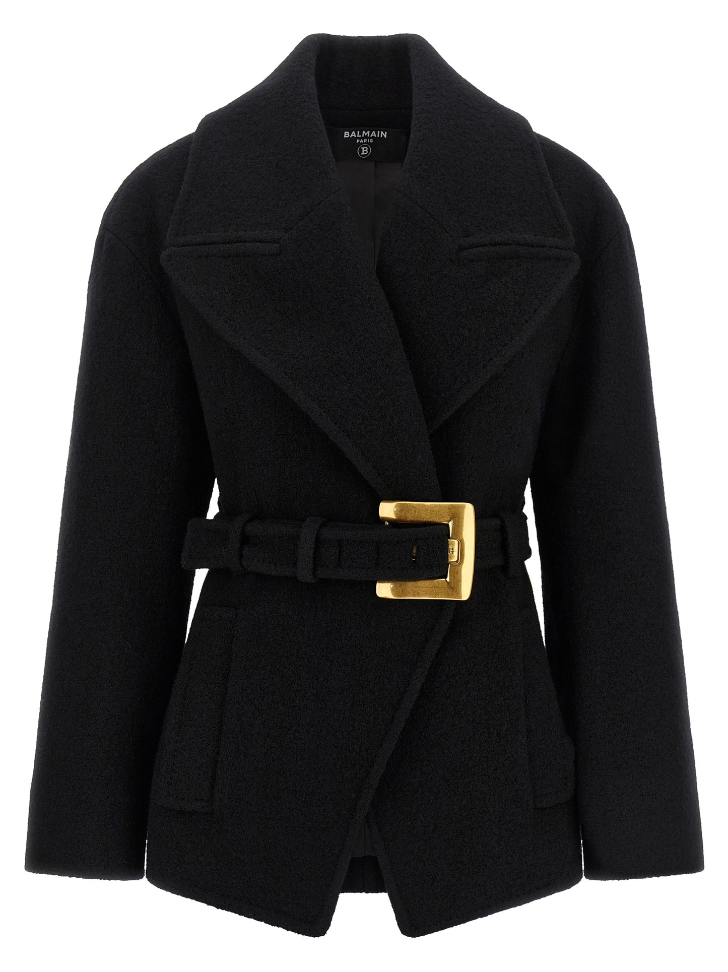 Balmain Women 'Anthem' Belted Caban BALMAIN