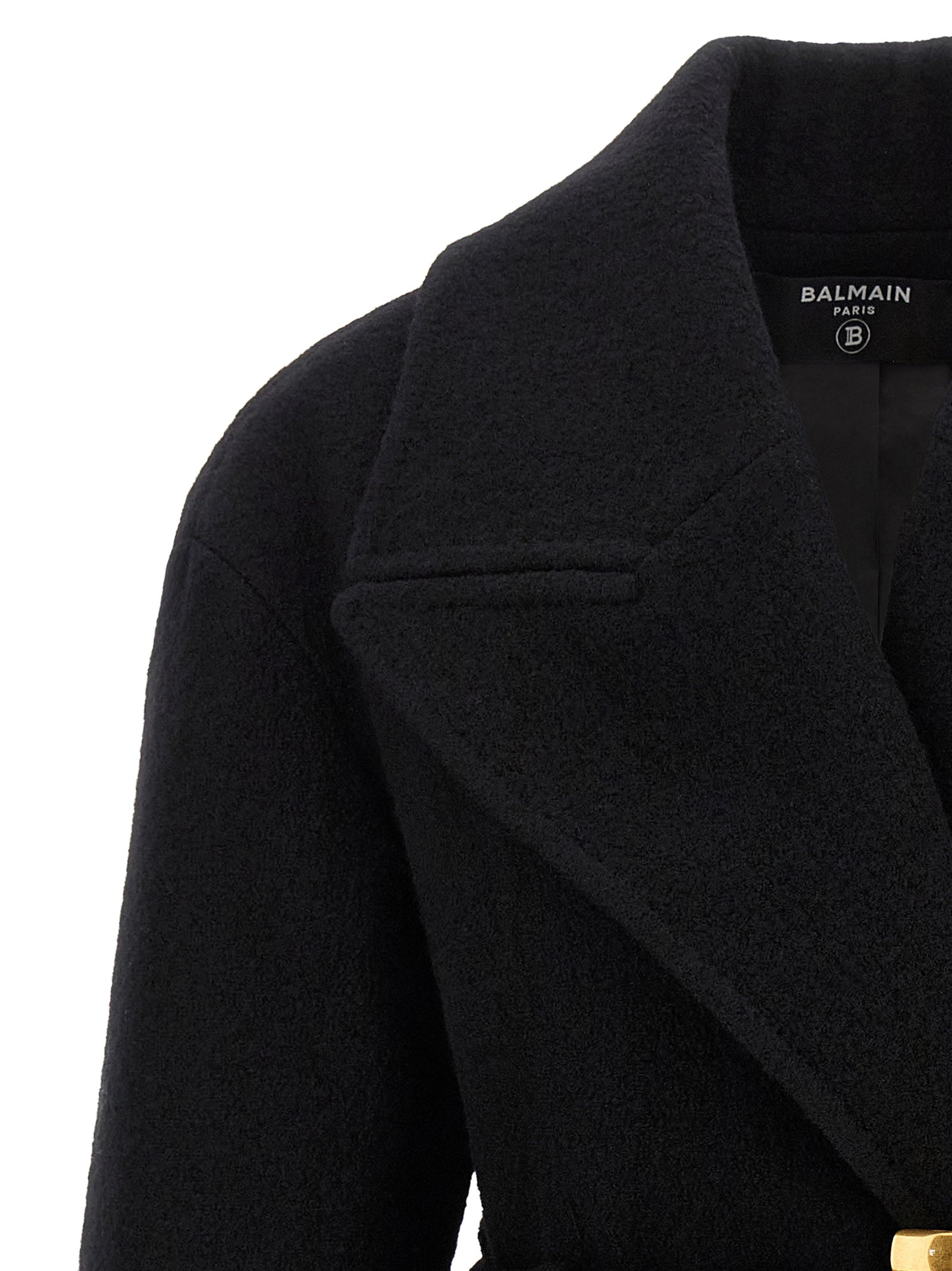 Balmain Women 'Anthem' Belted Caban BALMAIN