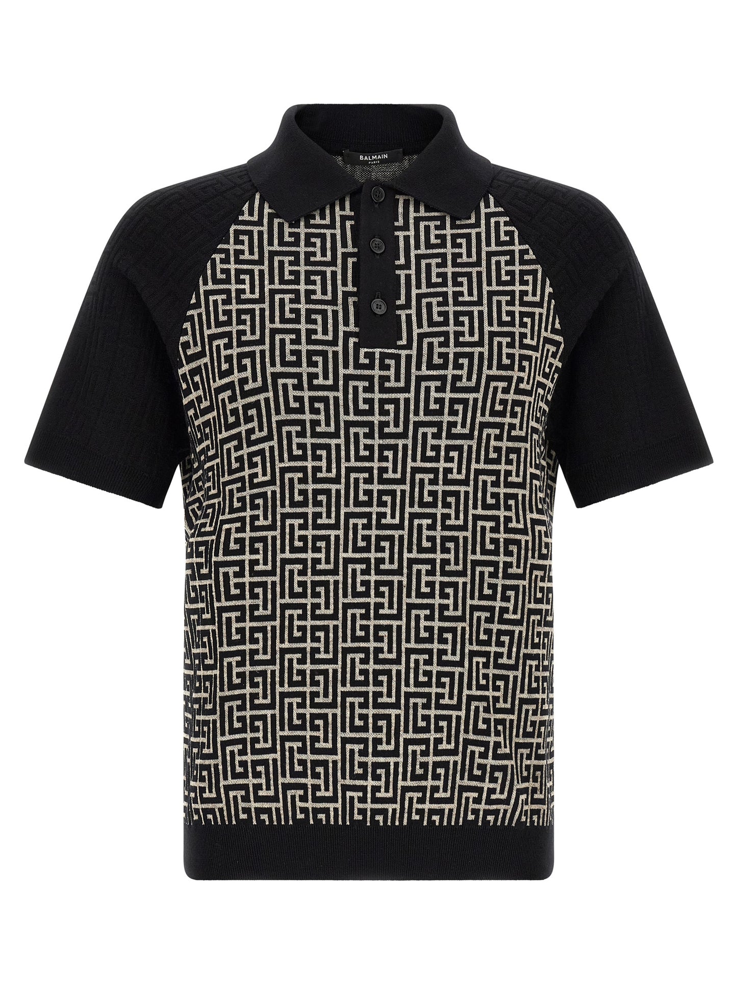 Balmain Men Pb Monogram Polo BALMAIN