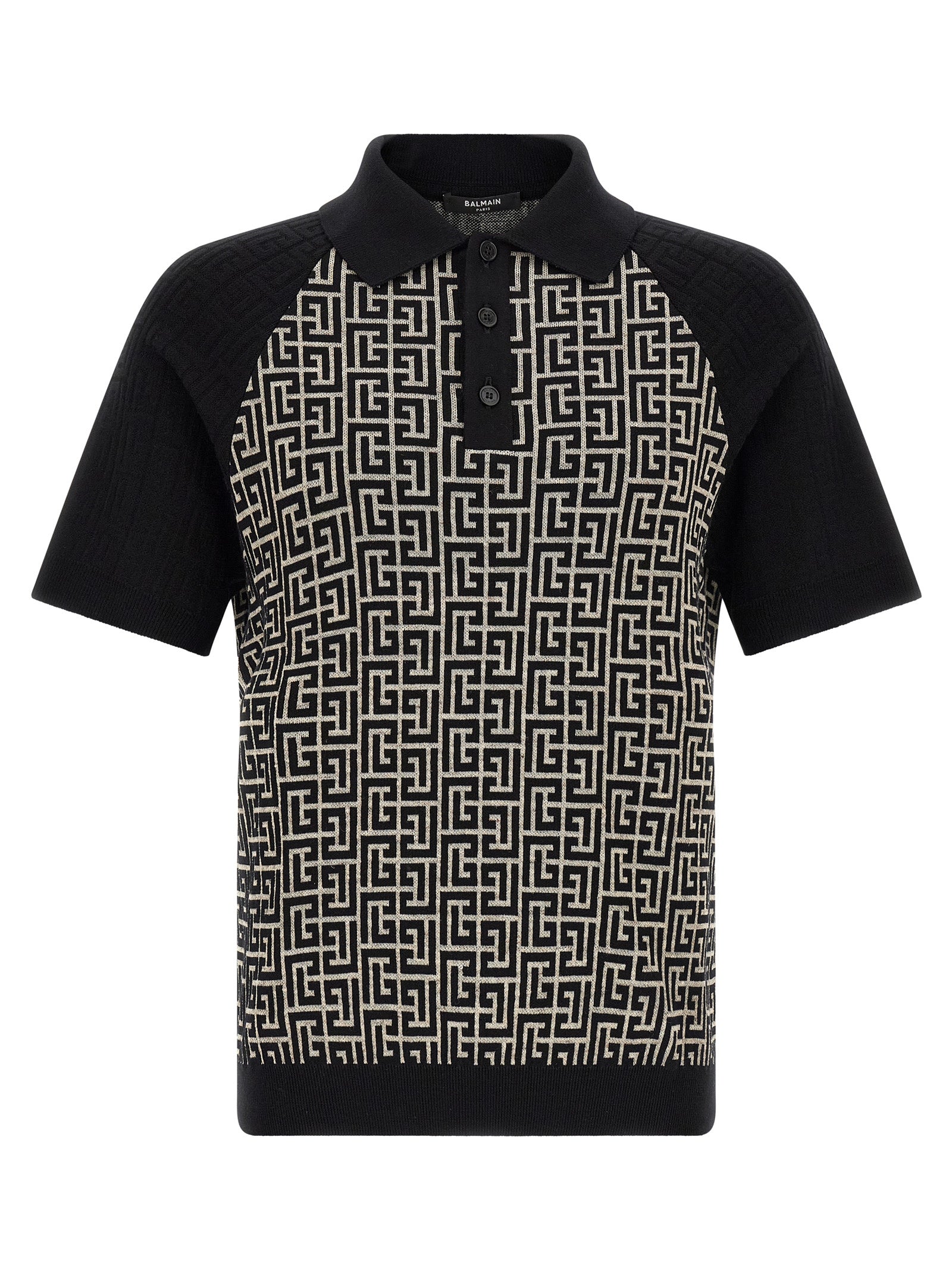 Balmain Men Pb Monogram Polo BALMAIN