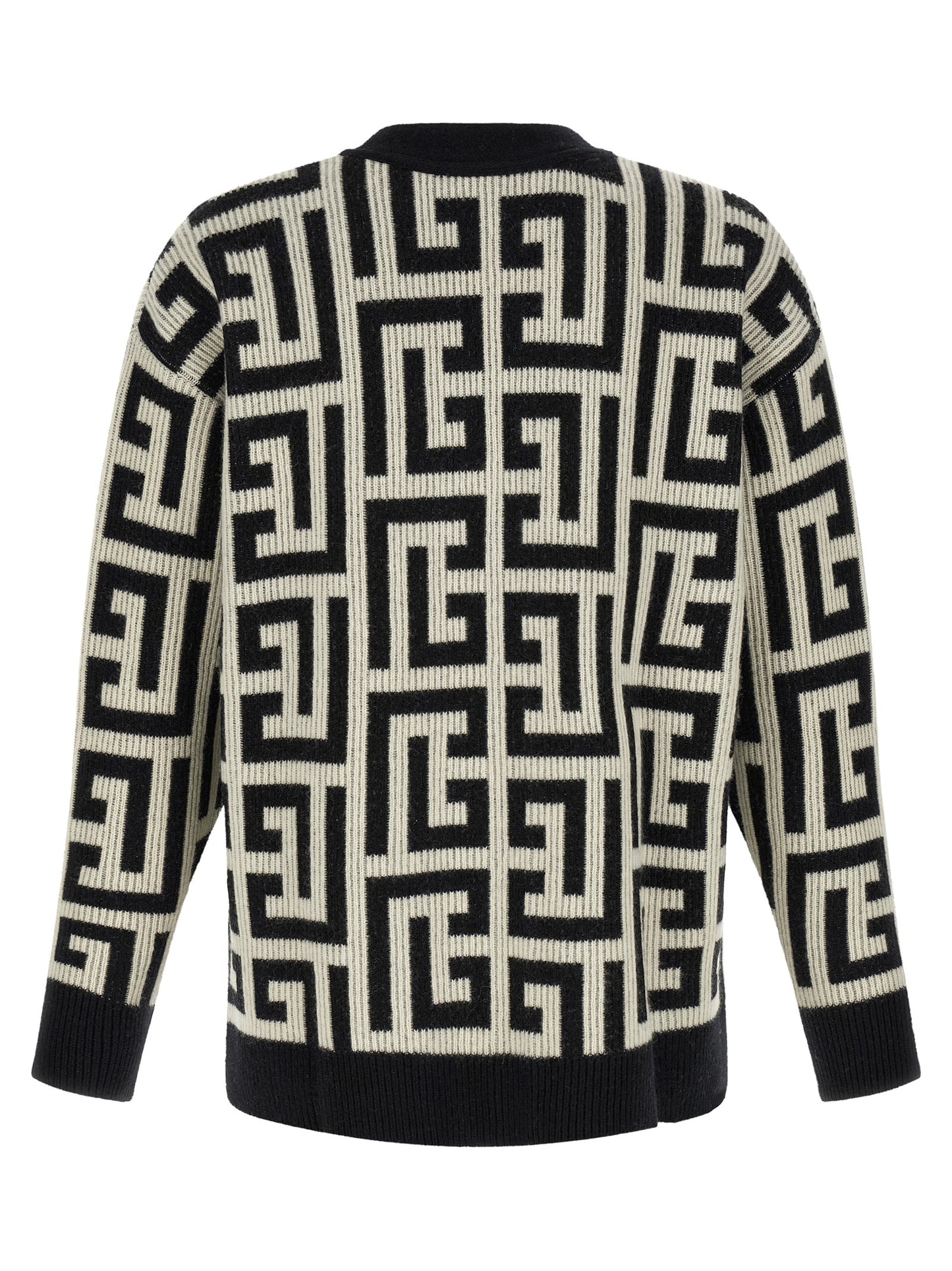 Balmain Men Monogram Macro Cardigan BALMAIN