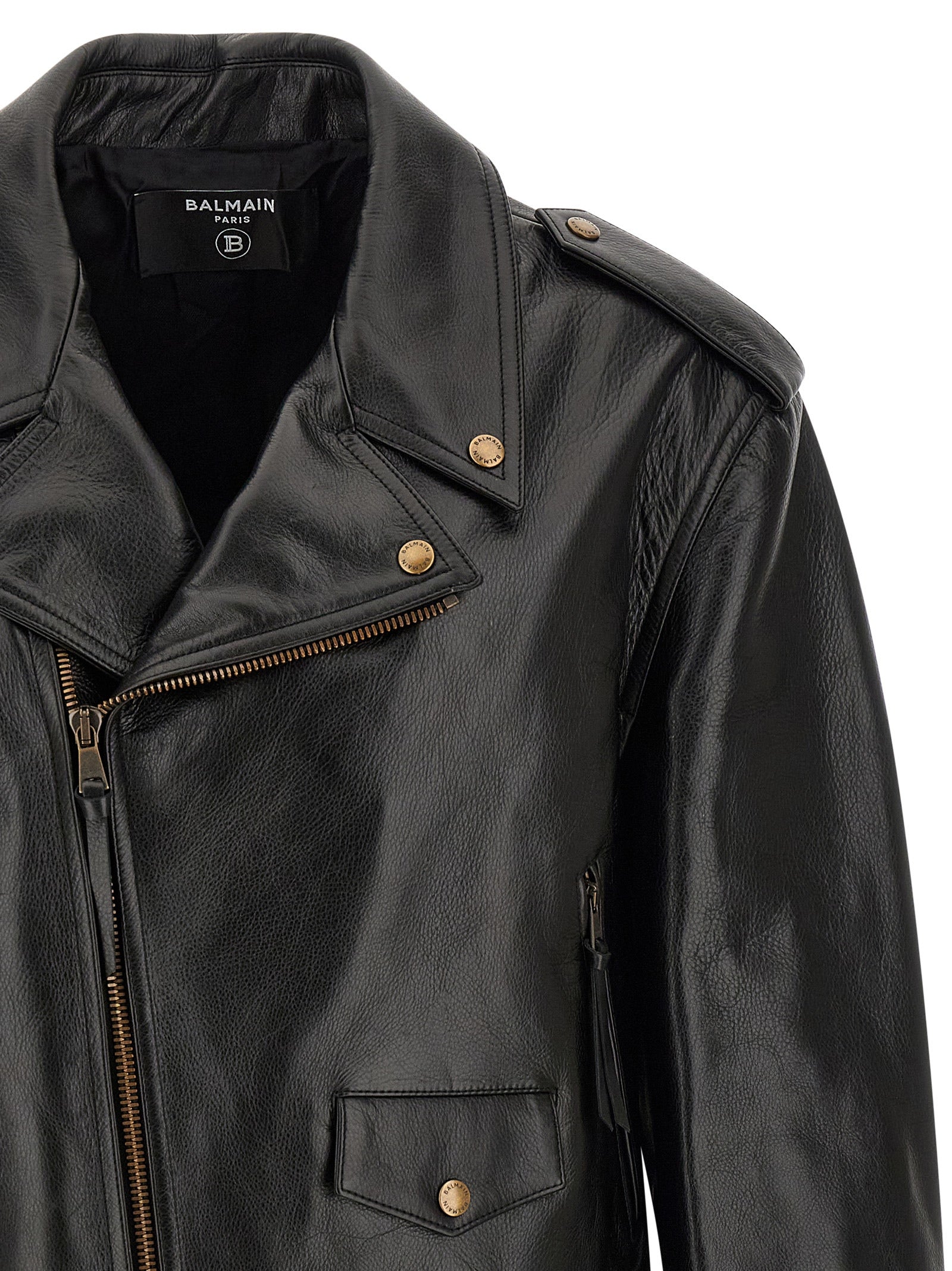 Balmain Men Biker Jacket BALMAIN