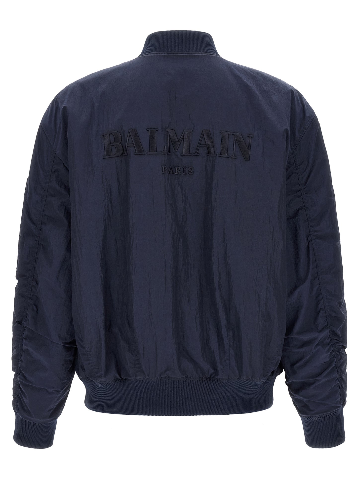 Balmain Men Logo Embroidery Bomber Jacket BALMAIN