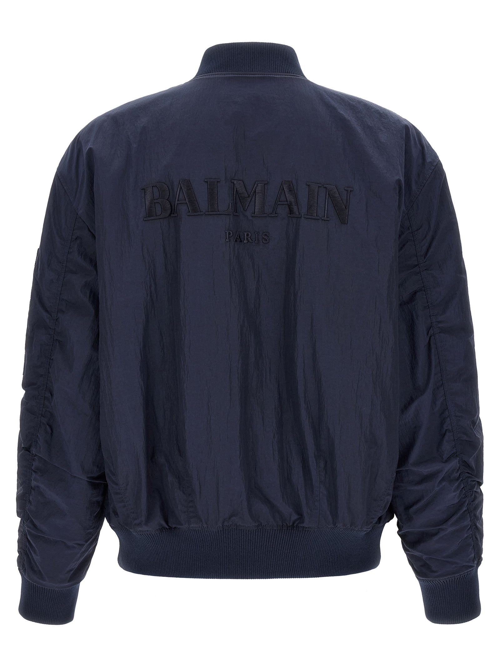 Balmain Men Logo Embroidery Bomber Jacket BALMAIN