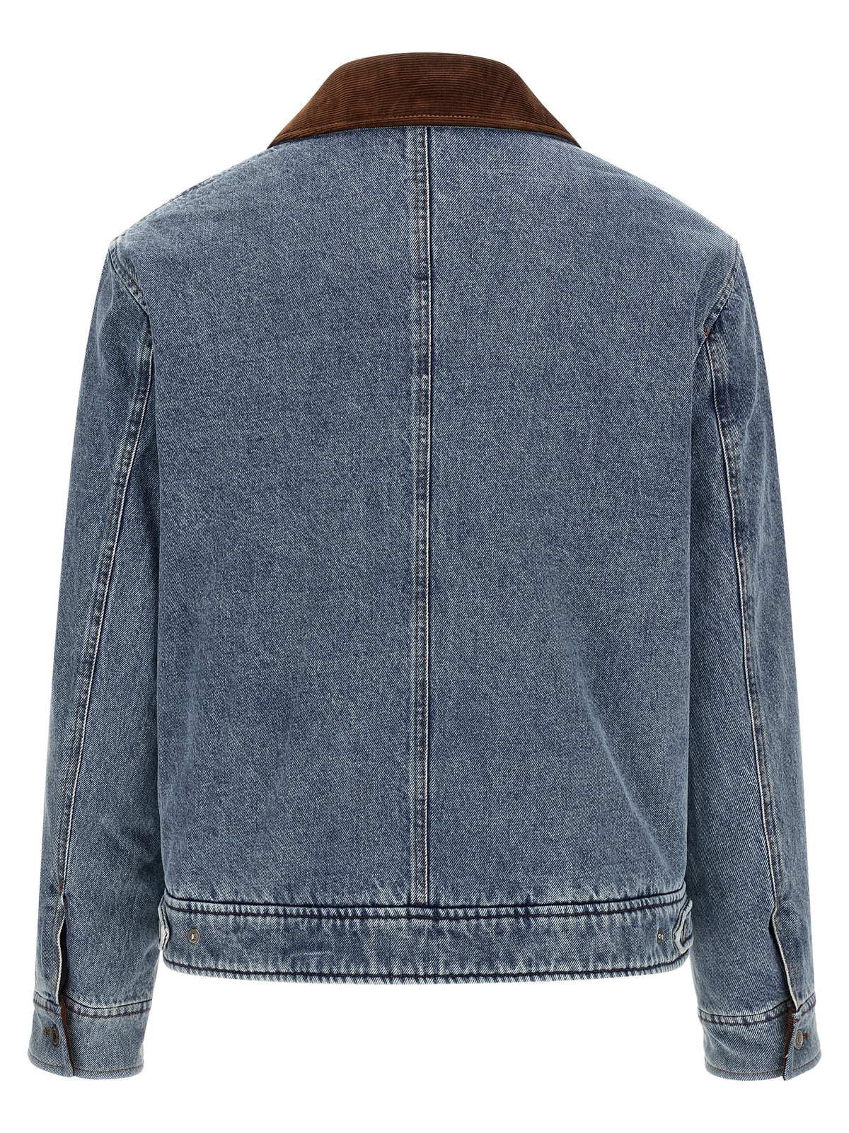Ami Paris Men 'Ami De Cœur' Denim Jacket AMI PARIS
