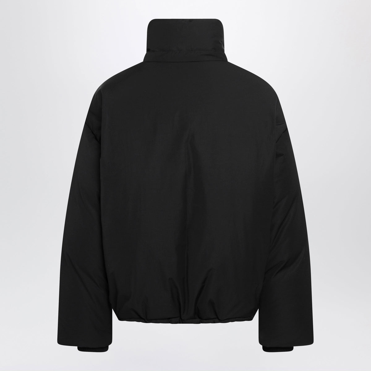 Ami Paris Black Padded Jacket In Nylon And Cotton Men AMI PARIS