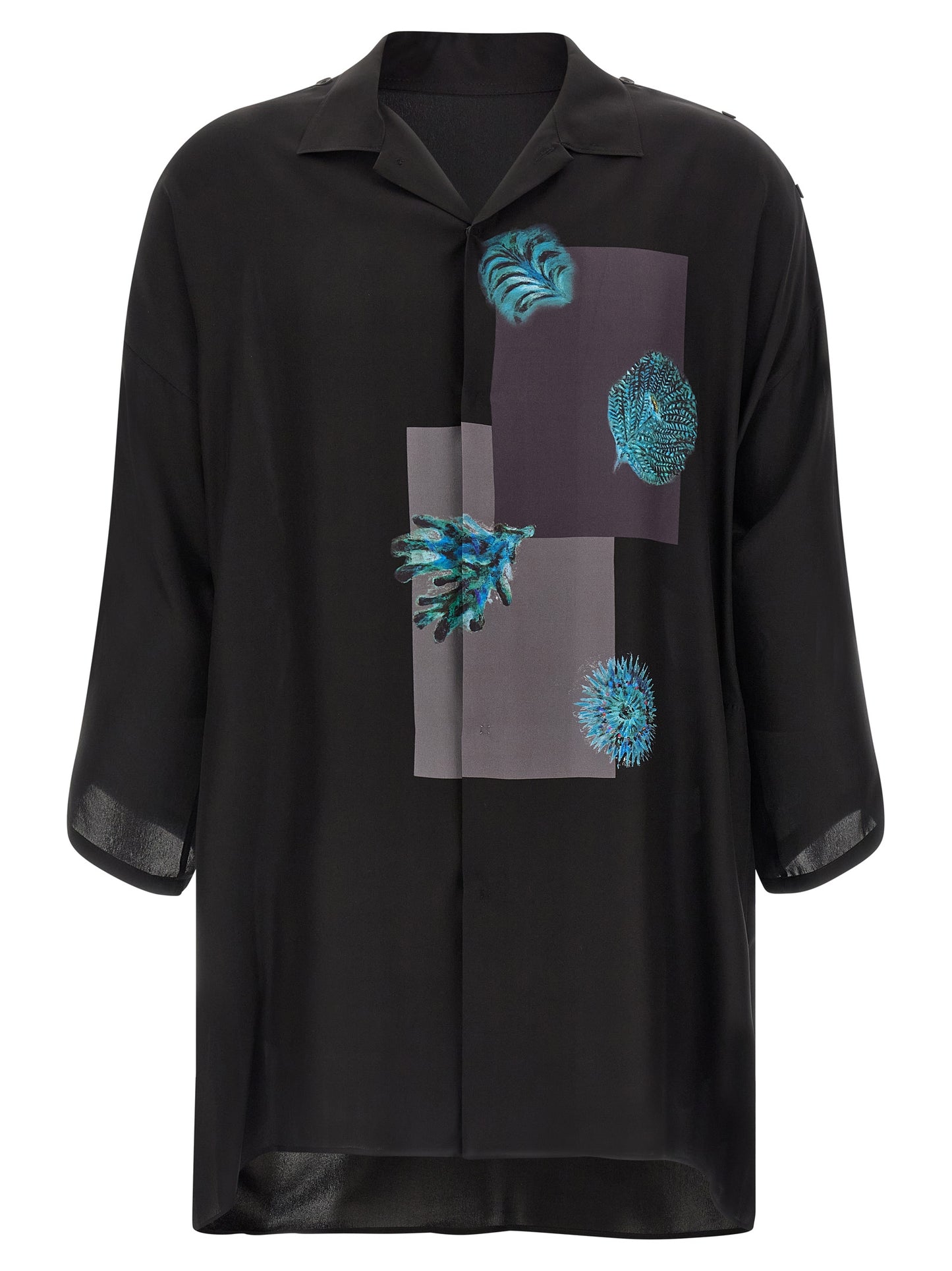 Yohji Yamamoto Men Silk Shirt YOHJI YAMAMOTO