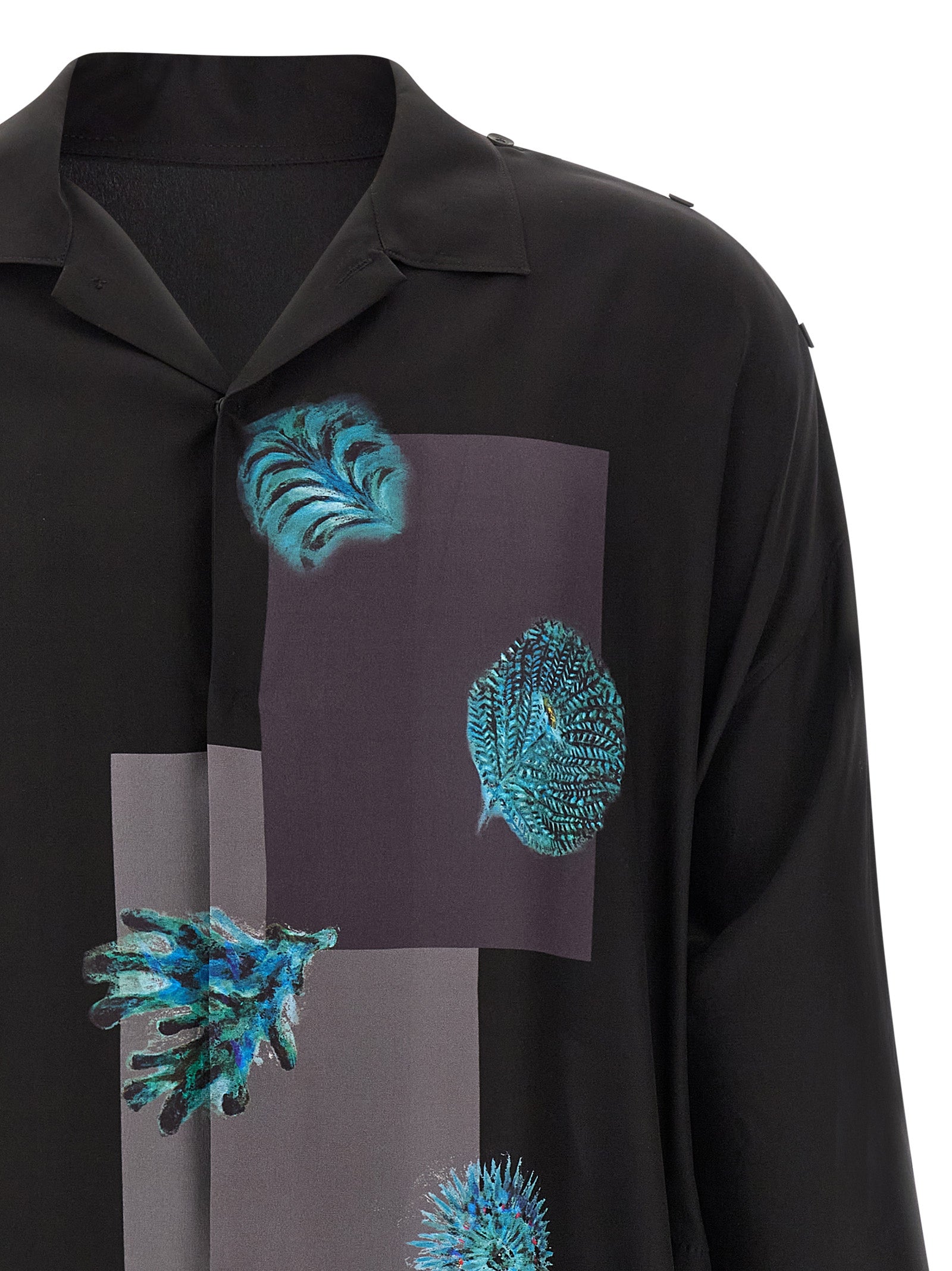 Yohji Yamamoto Men Silk Shirt YOHJI YAMAMOTO