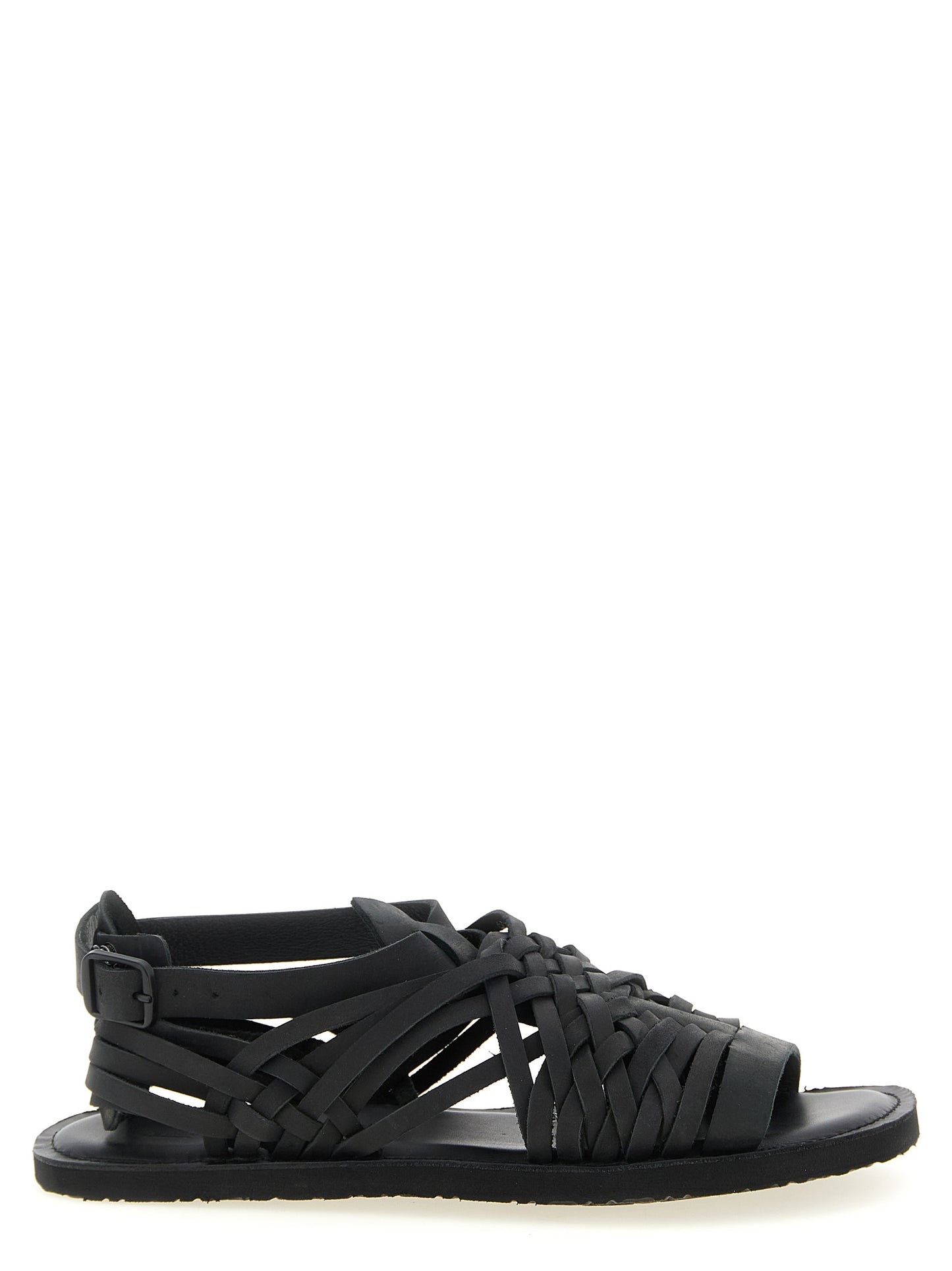 Yohji Yamamoto Men Braided Leather Sandals YOHJI YAMAMOTO