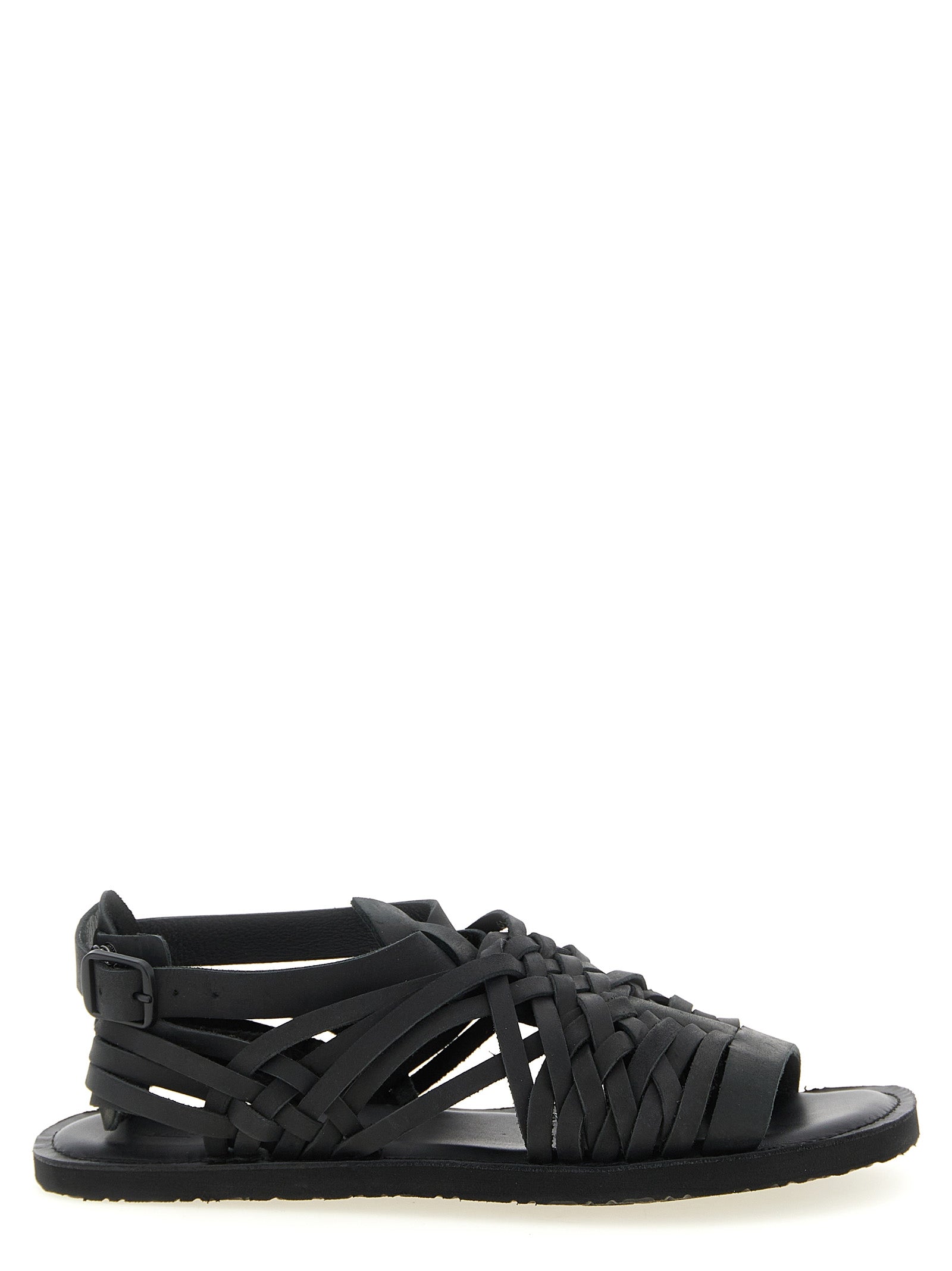 Yohji Yamamoto Men Braided Leather Sandals YOHJI YAMAMOTO