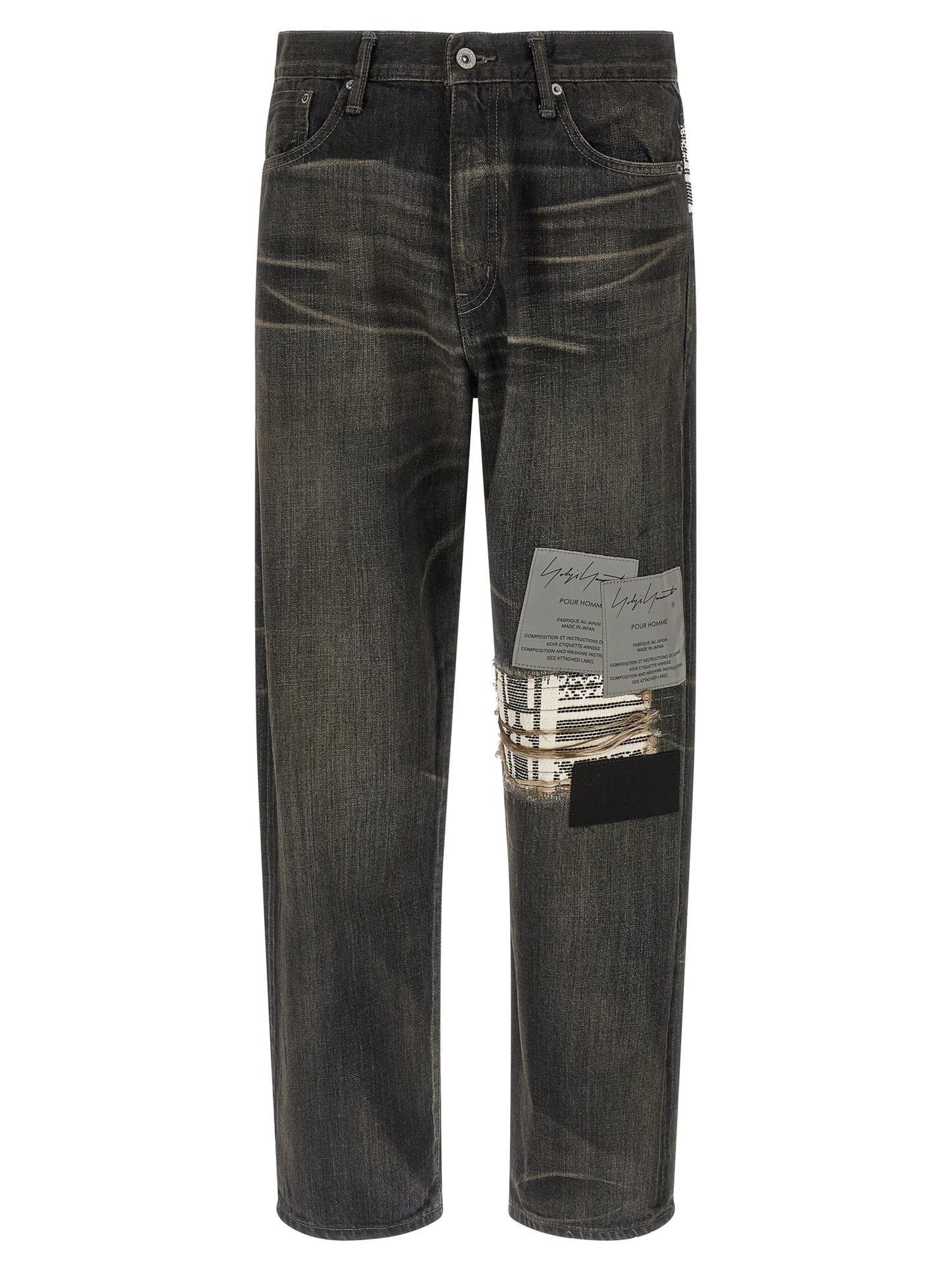 Yohji Yamamoto Men Yohji Yamamoto 'Savege Denim' Jeans × Nh YOHJI YAMAMOTO