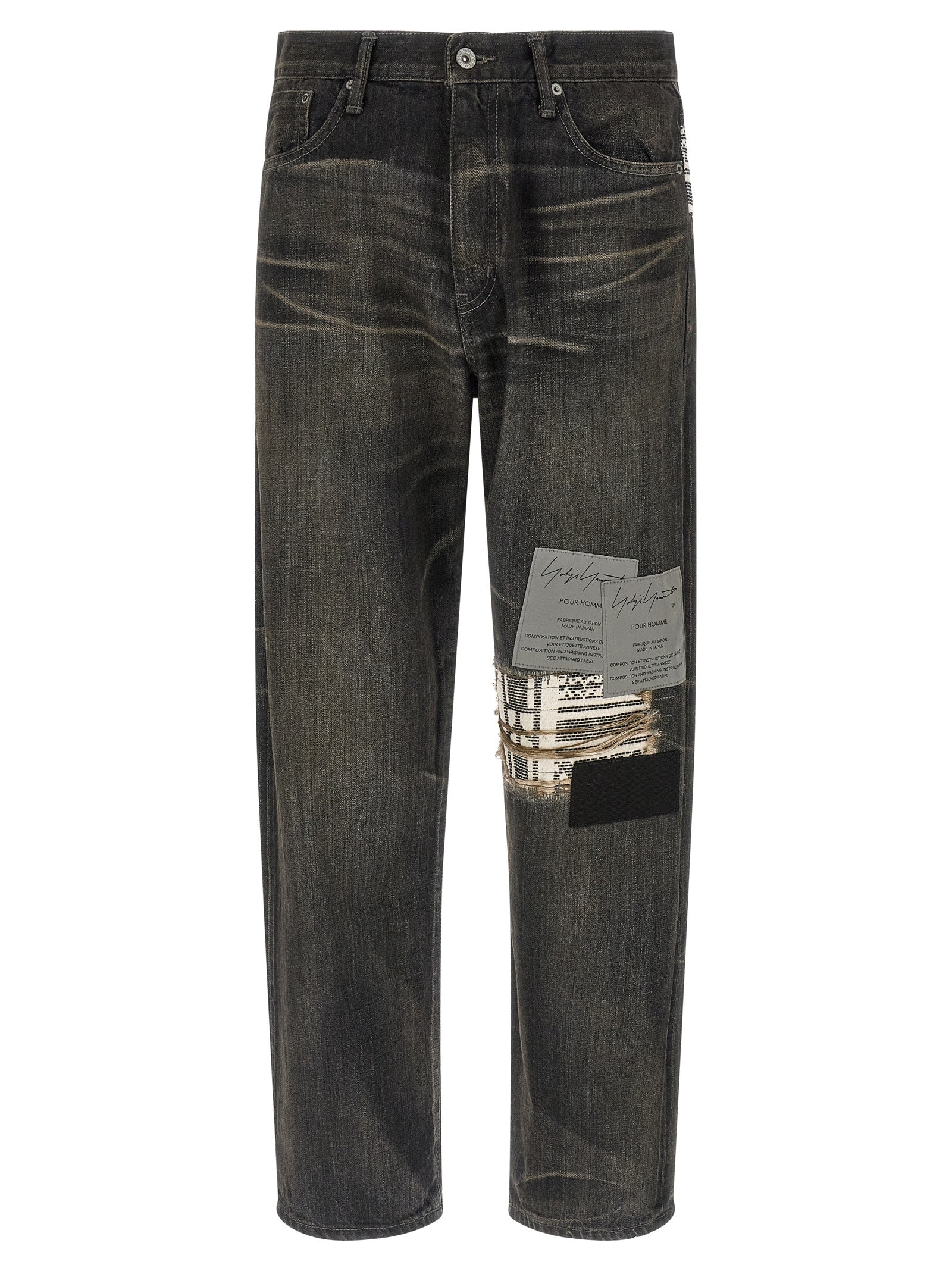 Yohji Yamamoto Men Yohji Yamamoto 'Savege Denim' Jeans × Nh YOHJI YAMAMOTO