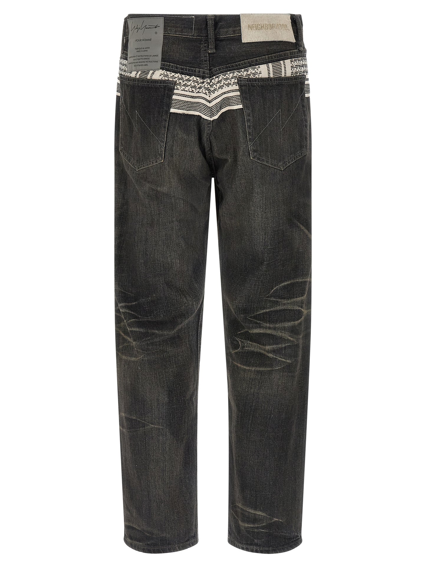 Yohji Yamamoto Men Yohji Yamamoto 'Savege Denim' Jeans × Nh YOHJI YAMAMOTO
