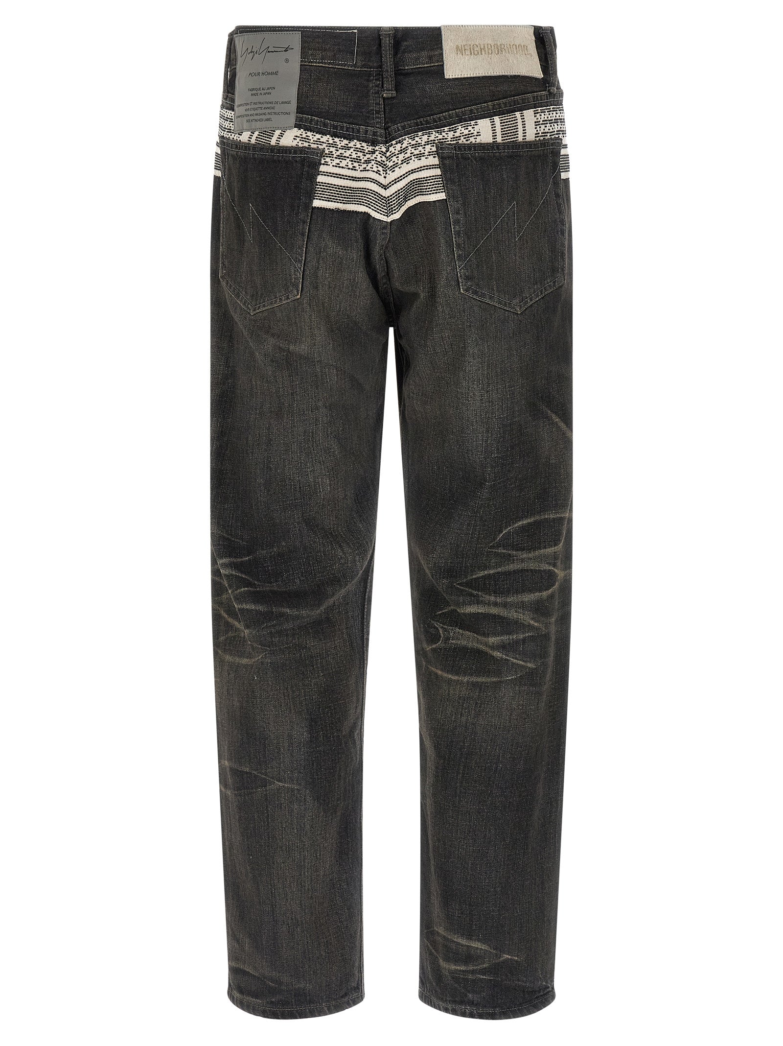 Yohji Yamamoto Men Yohji Yamamoto 'Savege Denim' Jeans × Nh YOHJI YAMAMOTO