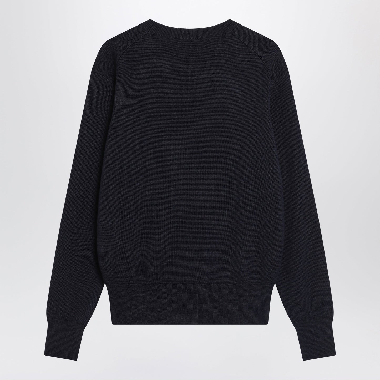 Ami Paris Navy Blue Ami De Coeur Sweater Men AMI PARIS