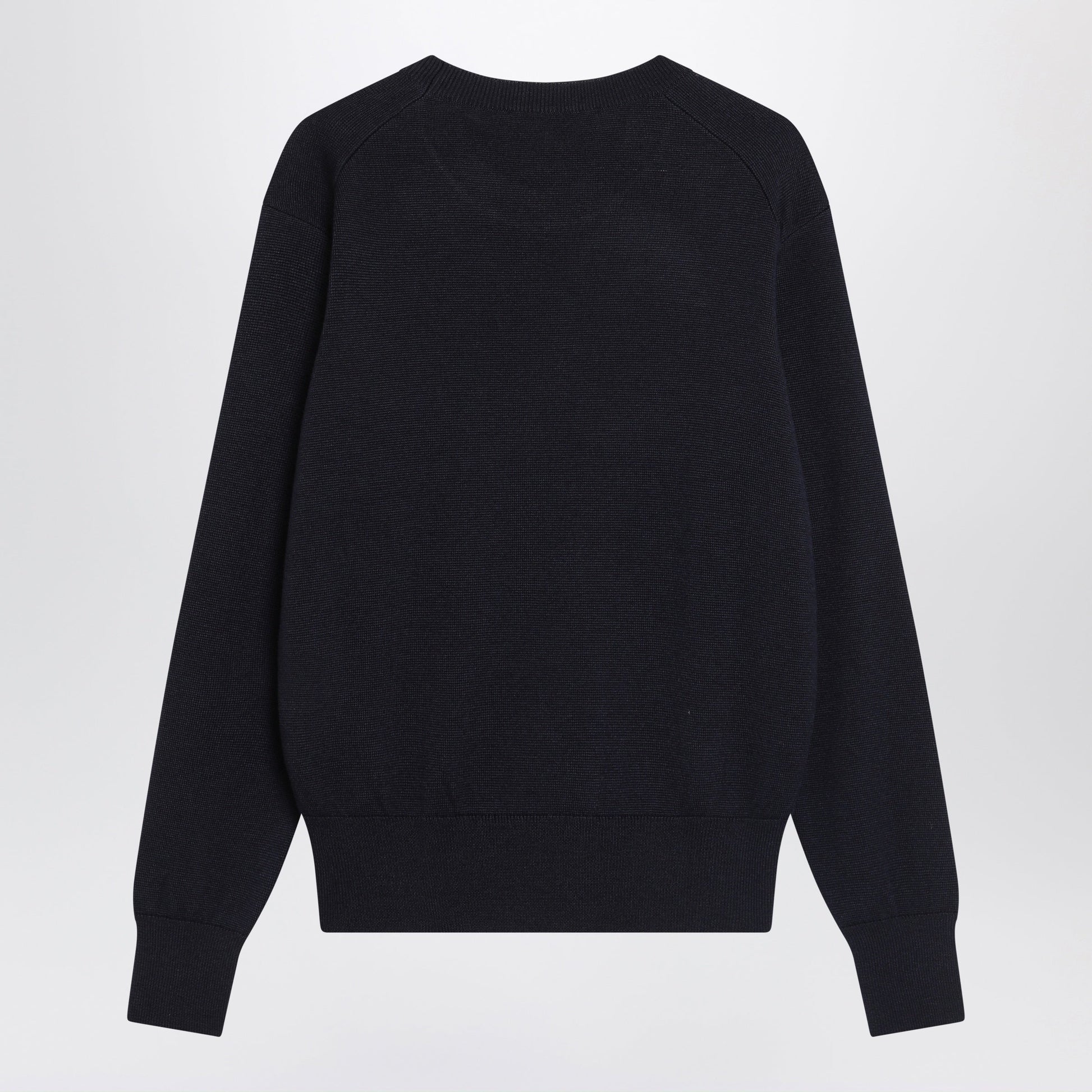 Ami Paris Navy Blue Ami De Coeur Sweater Men AMI PARIS