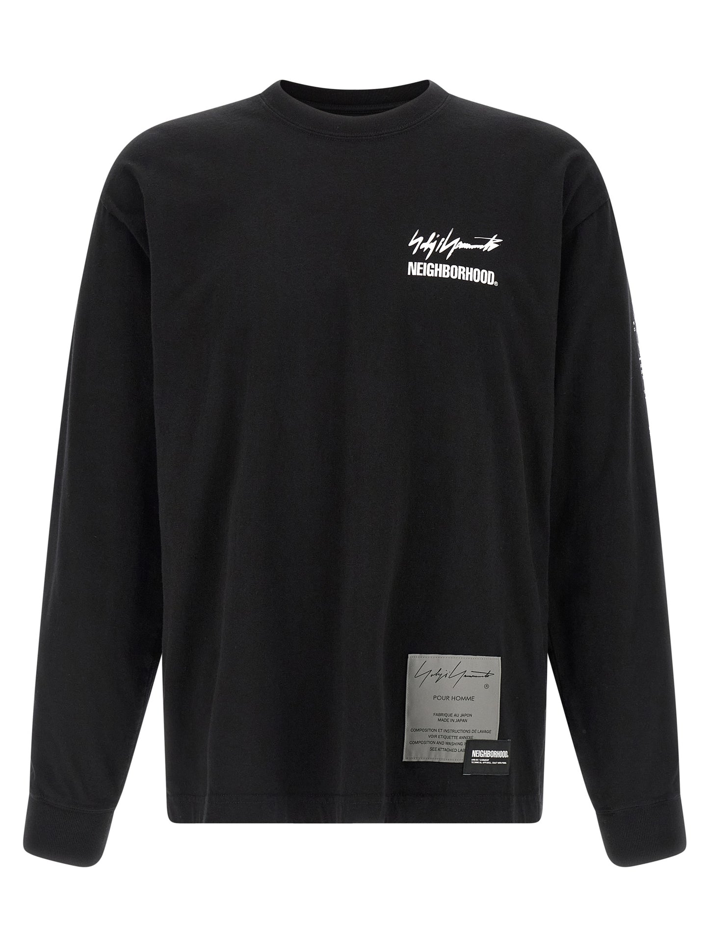 Yohji Yamamoto Men Yohji Yamamoto × Nh 'Ls Tee' T-Shirt YOHJI YAMAMOTO