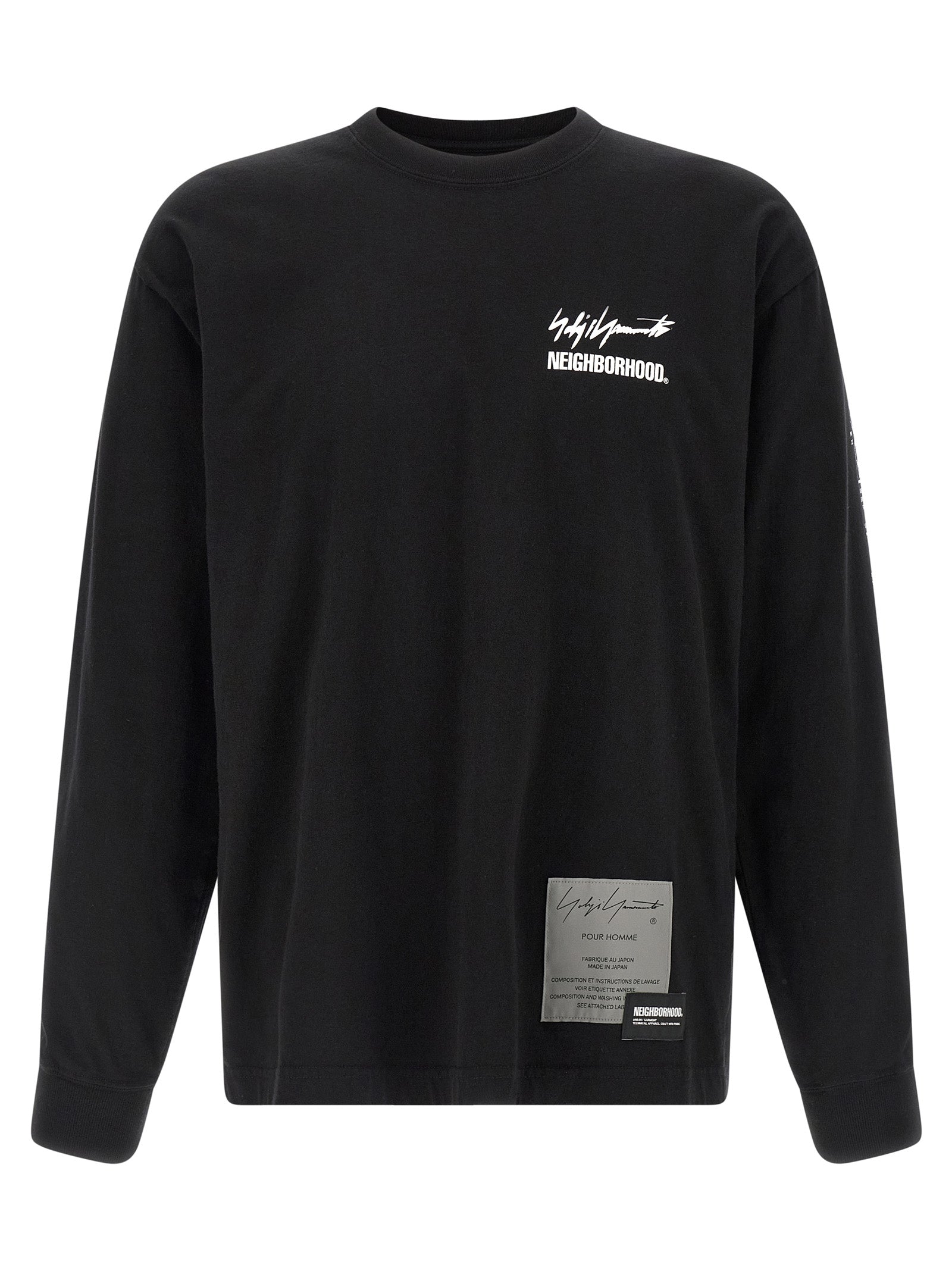 Yohji Yamamoto Men Yohji Yamamoto × Nh 'Ls Tee' T-Shirt YOHJI YAMAMOTO